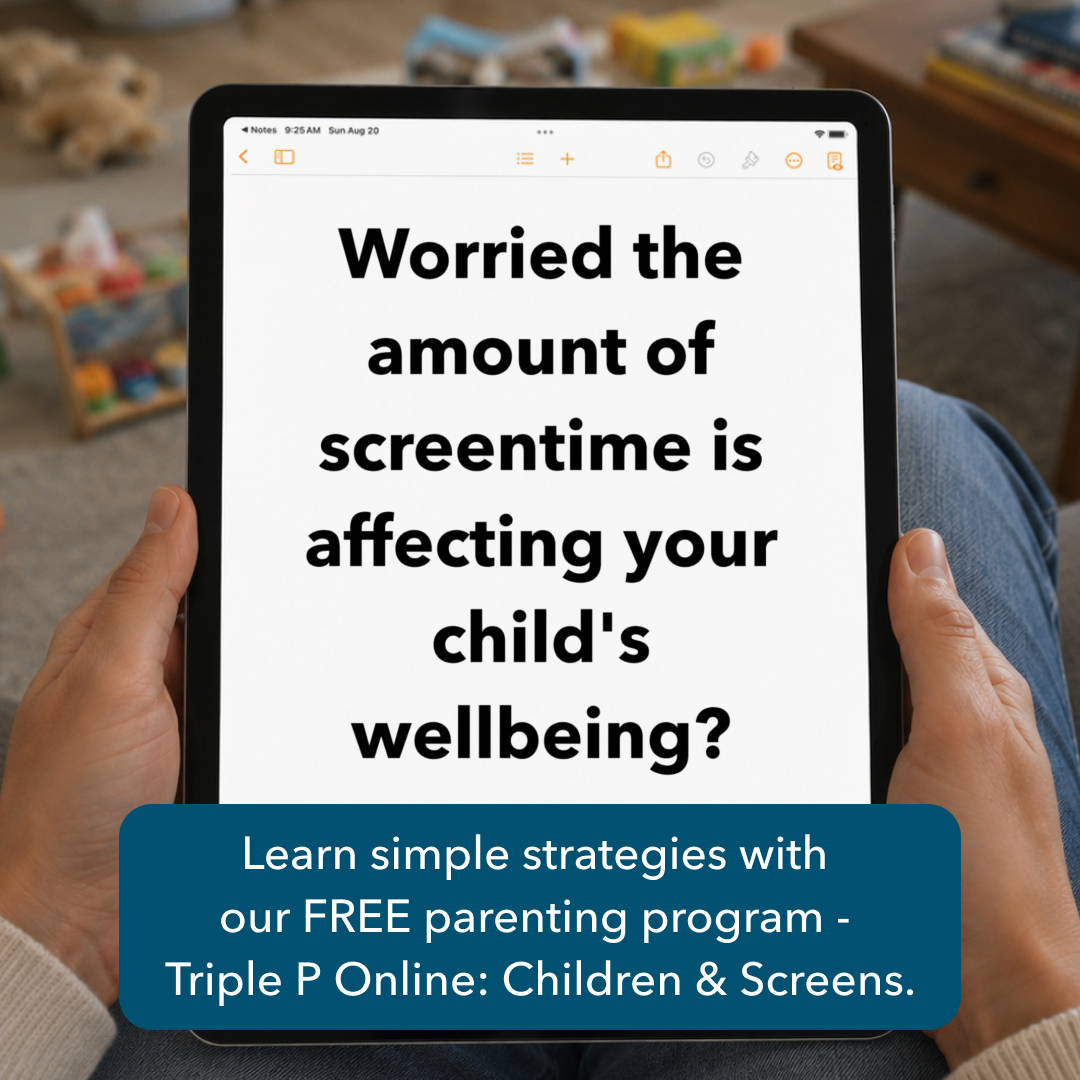 Triple P - Positive Parenting Program Facebook ad