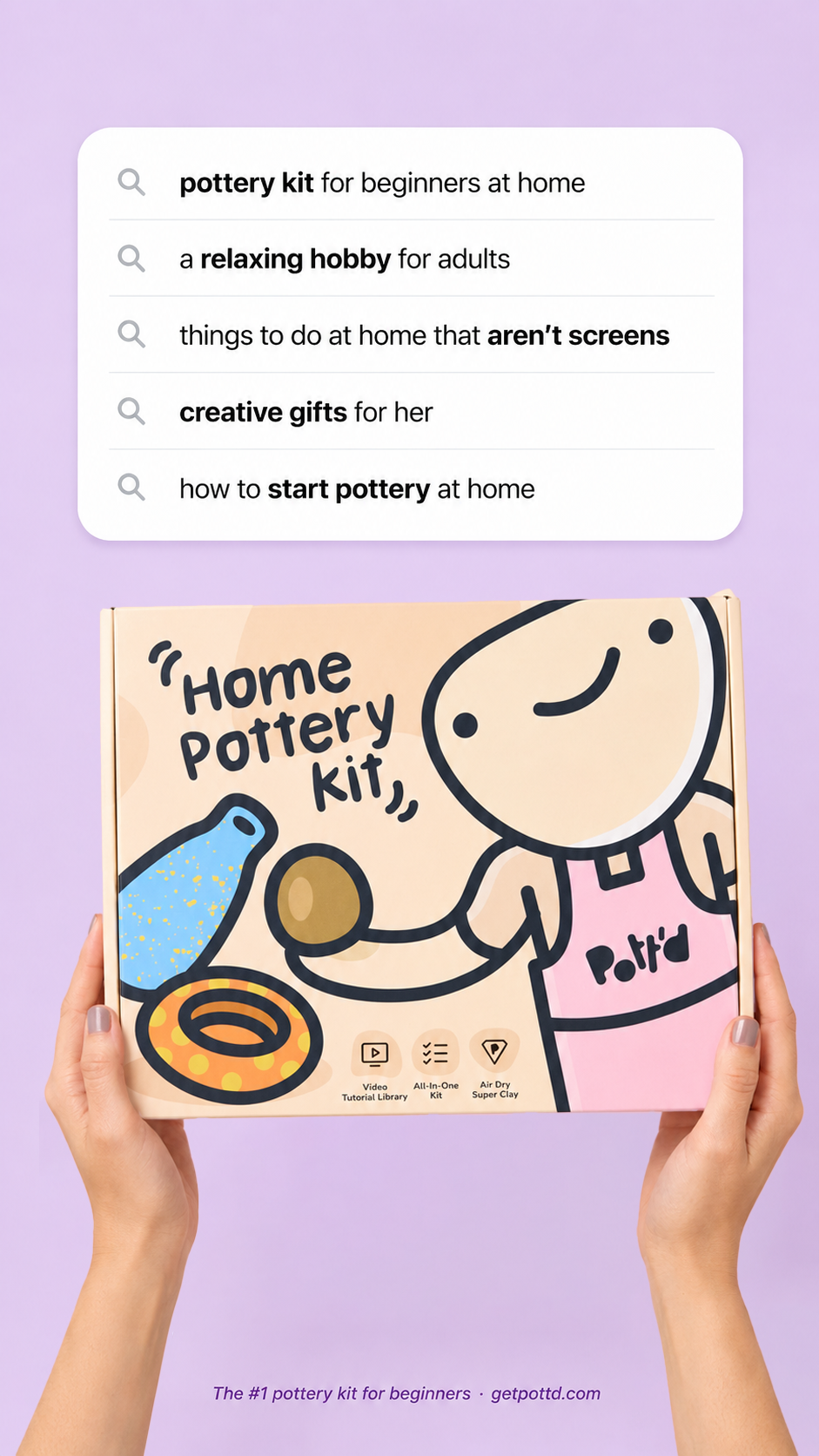 Pott'd Facebook ad