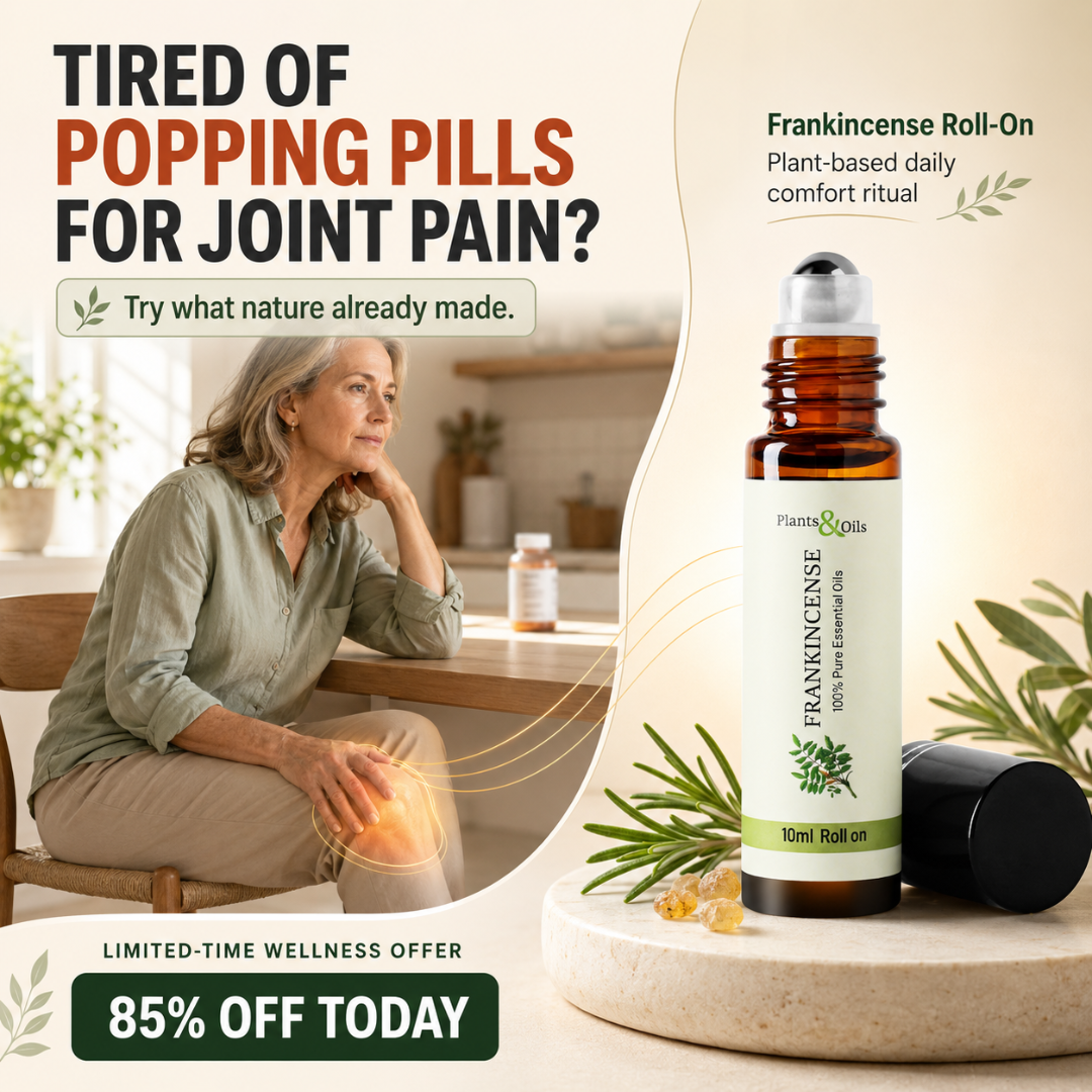 Plants and Oils Facebook ad