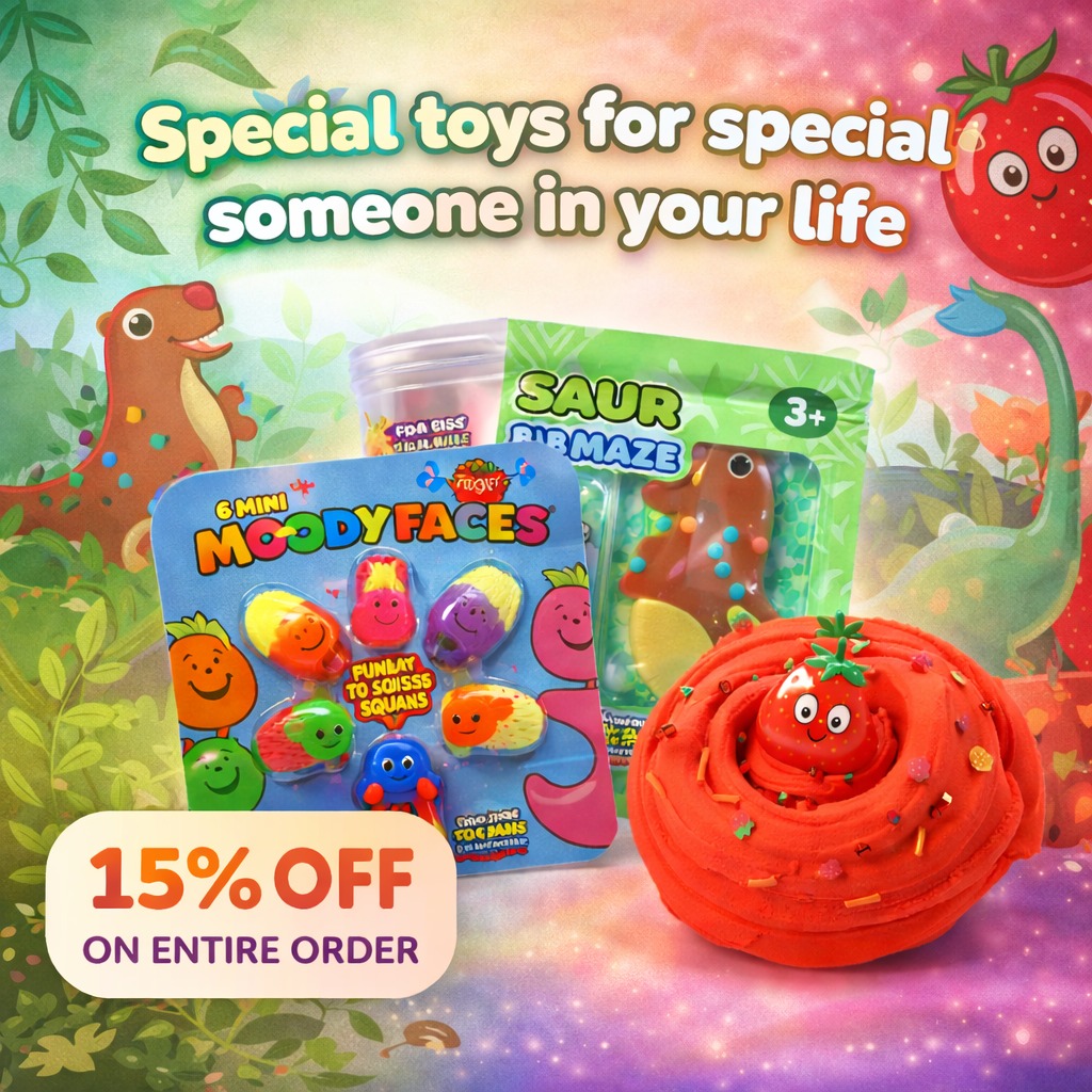 Fidgets Factory Facebook ad: Special toys for a special someone in your…