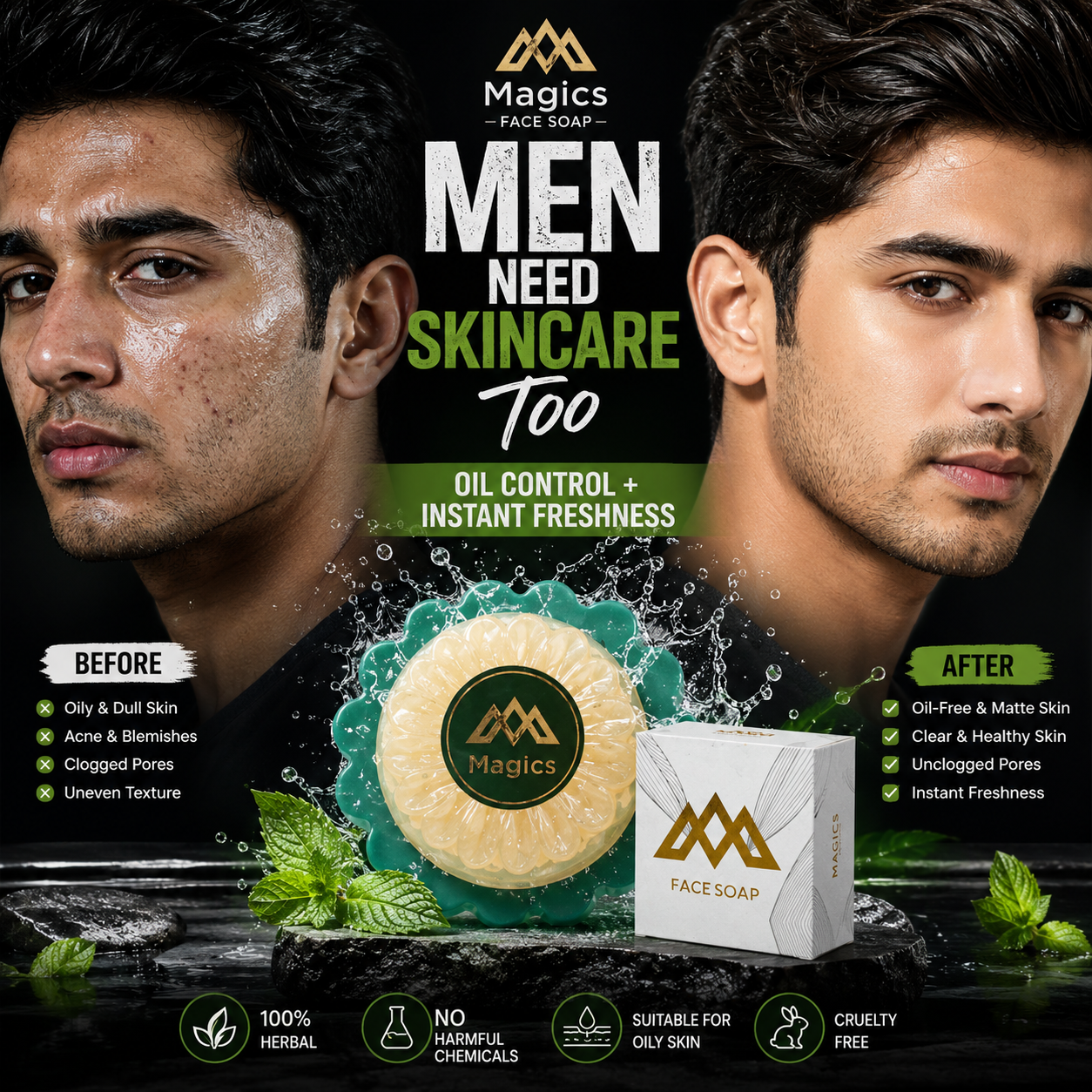 Magics Care Facebook ad