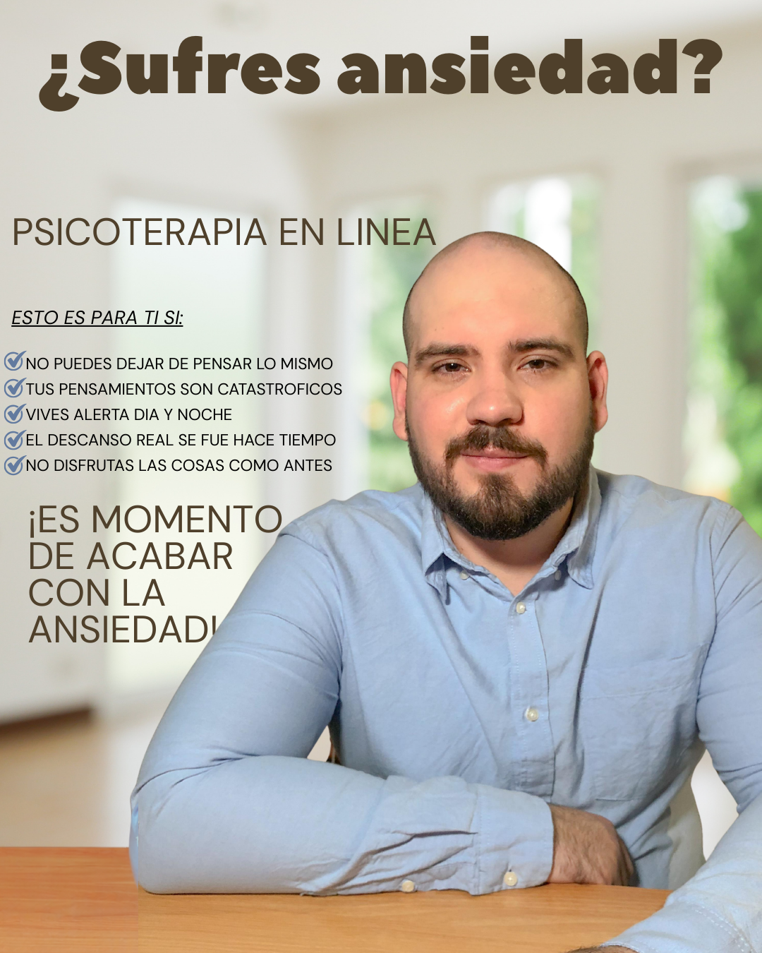 Psicólogo Ramiro López Garza Facebook ad: Recupera el control de tu mente
