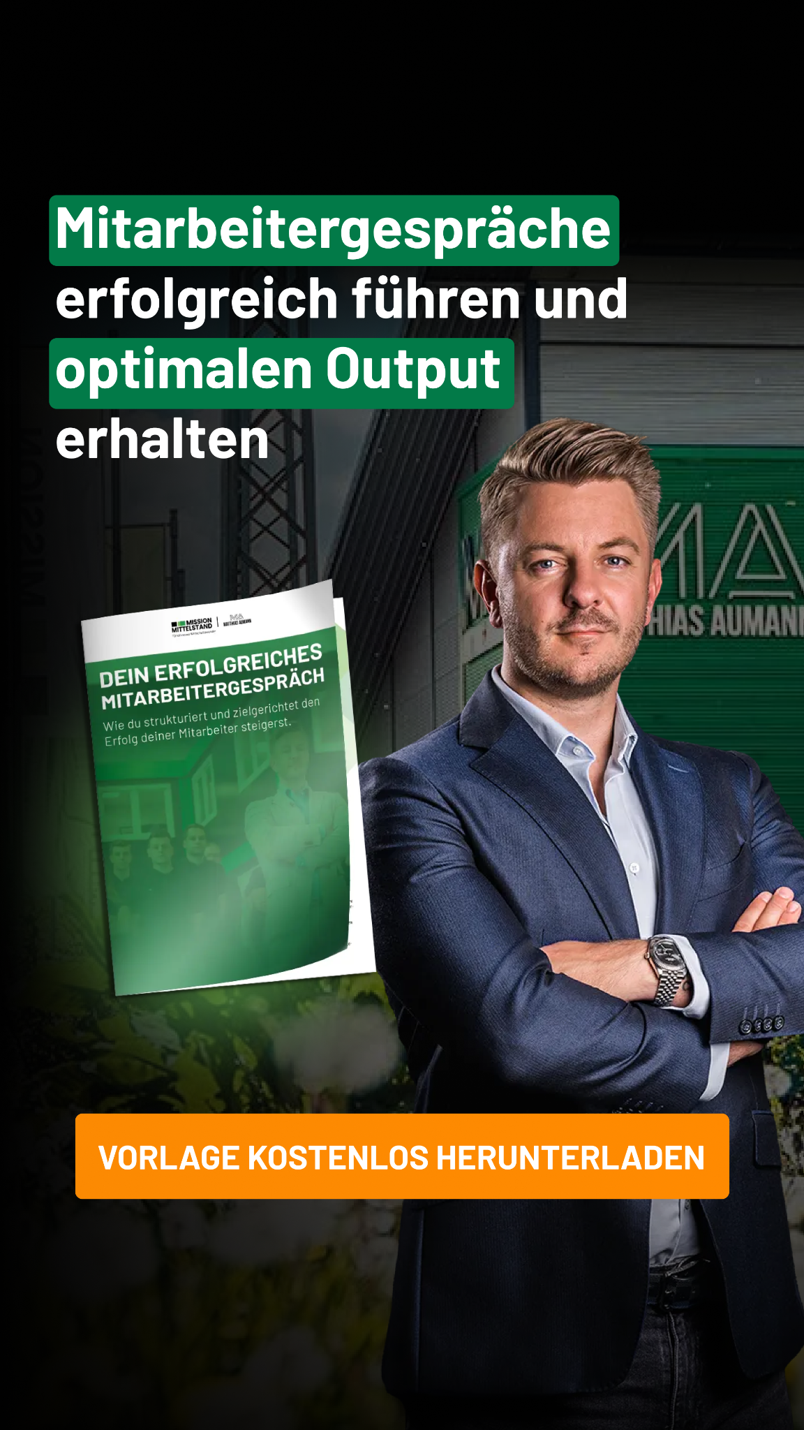 Matthias Aumann Facebook ad
