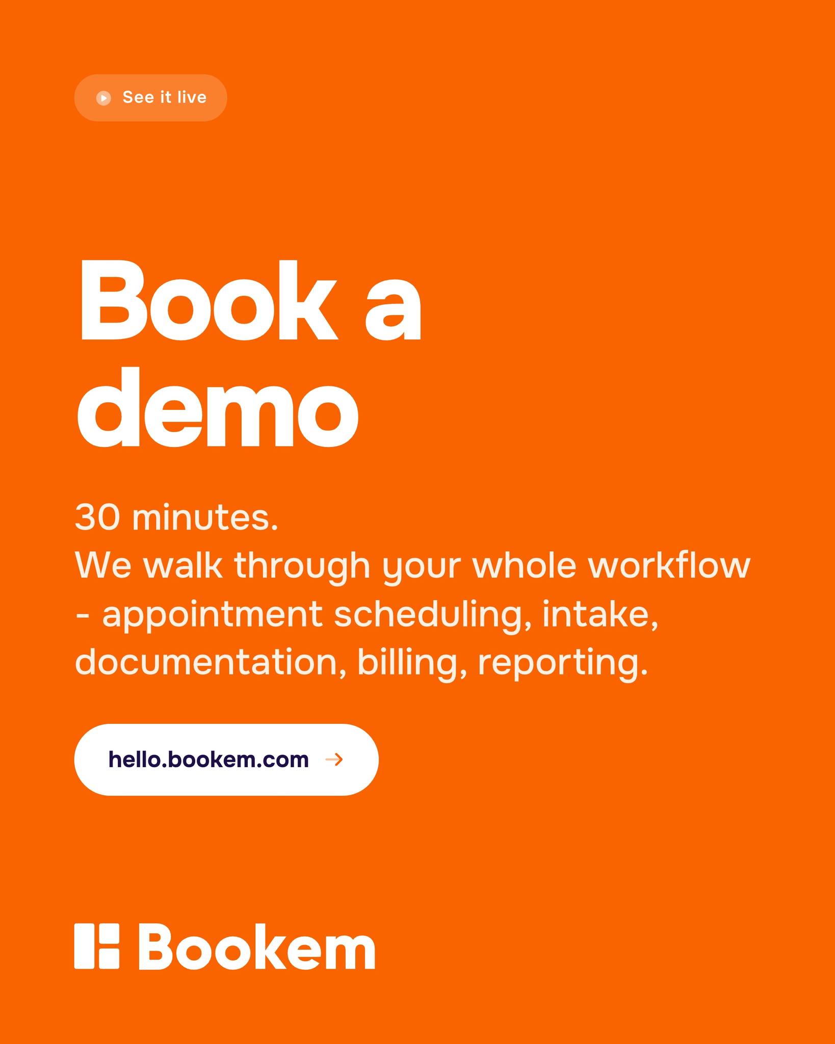 Bookem Facebook ad