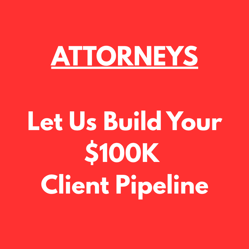 Attorney Alert Facebook ad: Get $100,000 in new clients before the end of 2026.