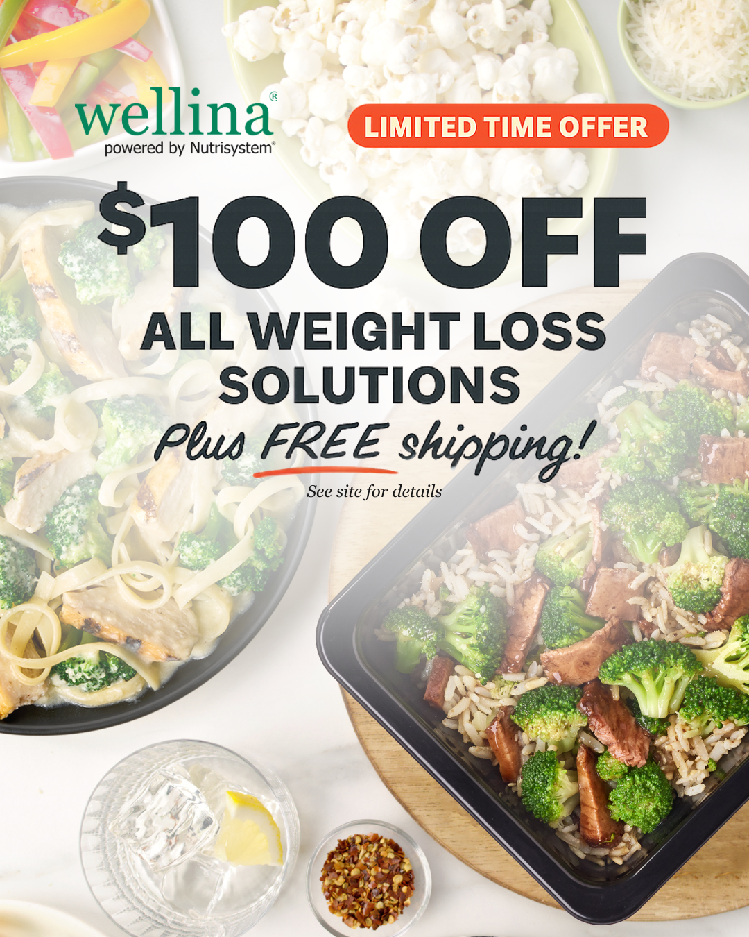 Nutrisystem Facebook ad