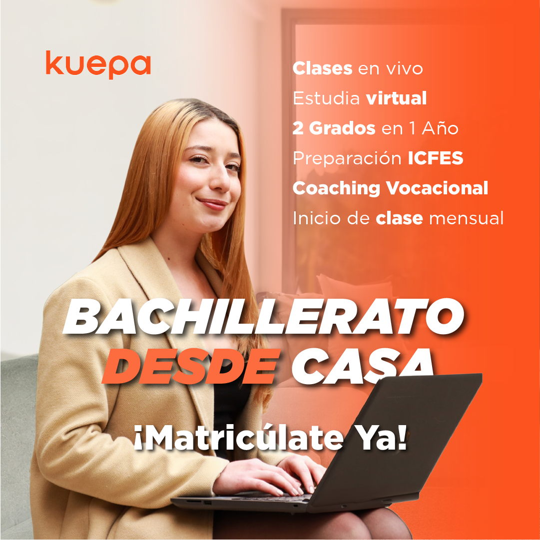 Kuepa EduTech Facebook ad: *Un programa hecho para jóvenes y adultos 15+…