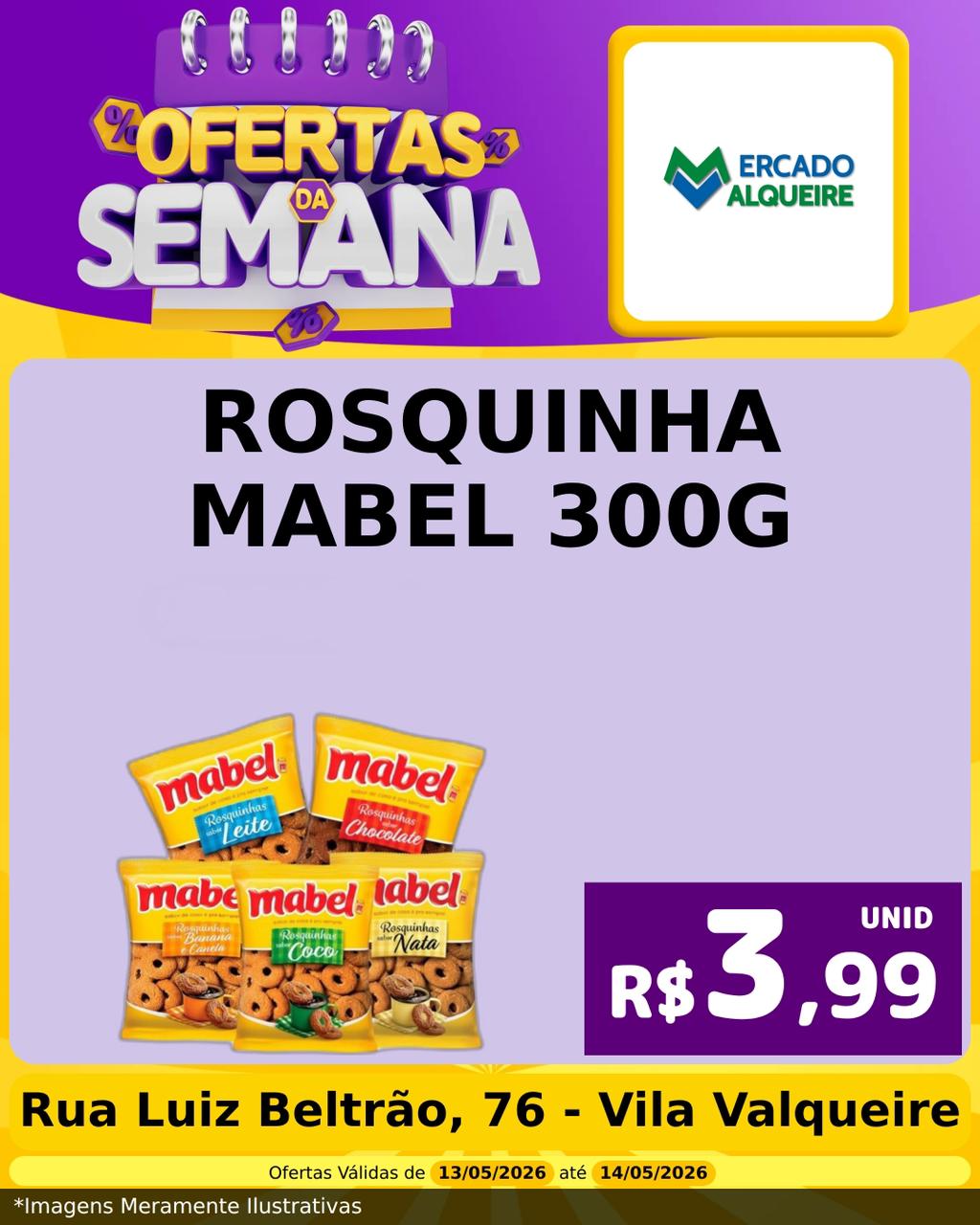Mercado Valqueire Facebook ad: SUA SEMANA MUITO MAIS ECONÔMICA NO MERCADO VALQUEIRE!