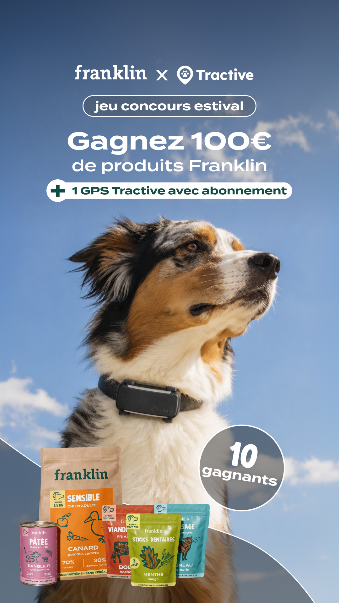 Franklin Pet Food Facebook ad