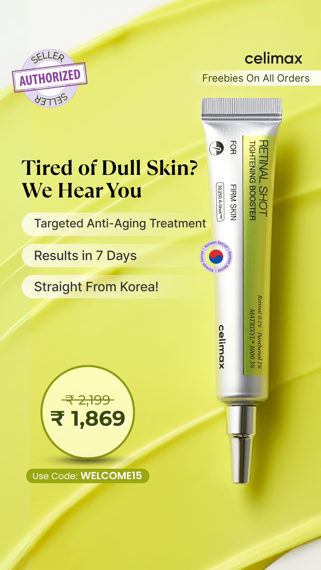 SkinBae Facebook ad
