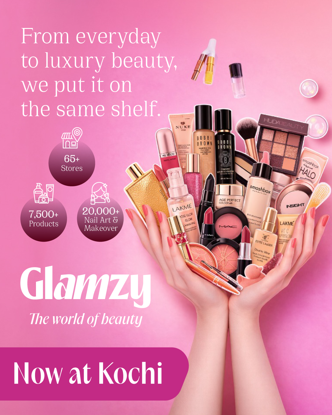Glamzy Facebook ad from Mar 7, 2026
