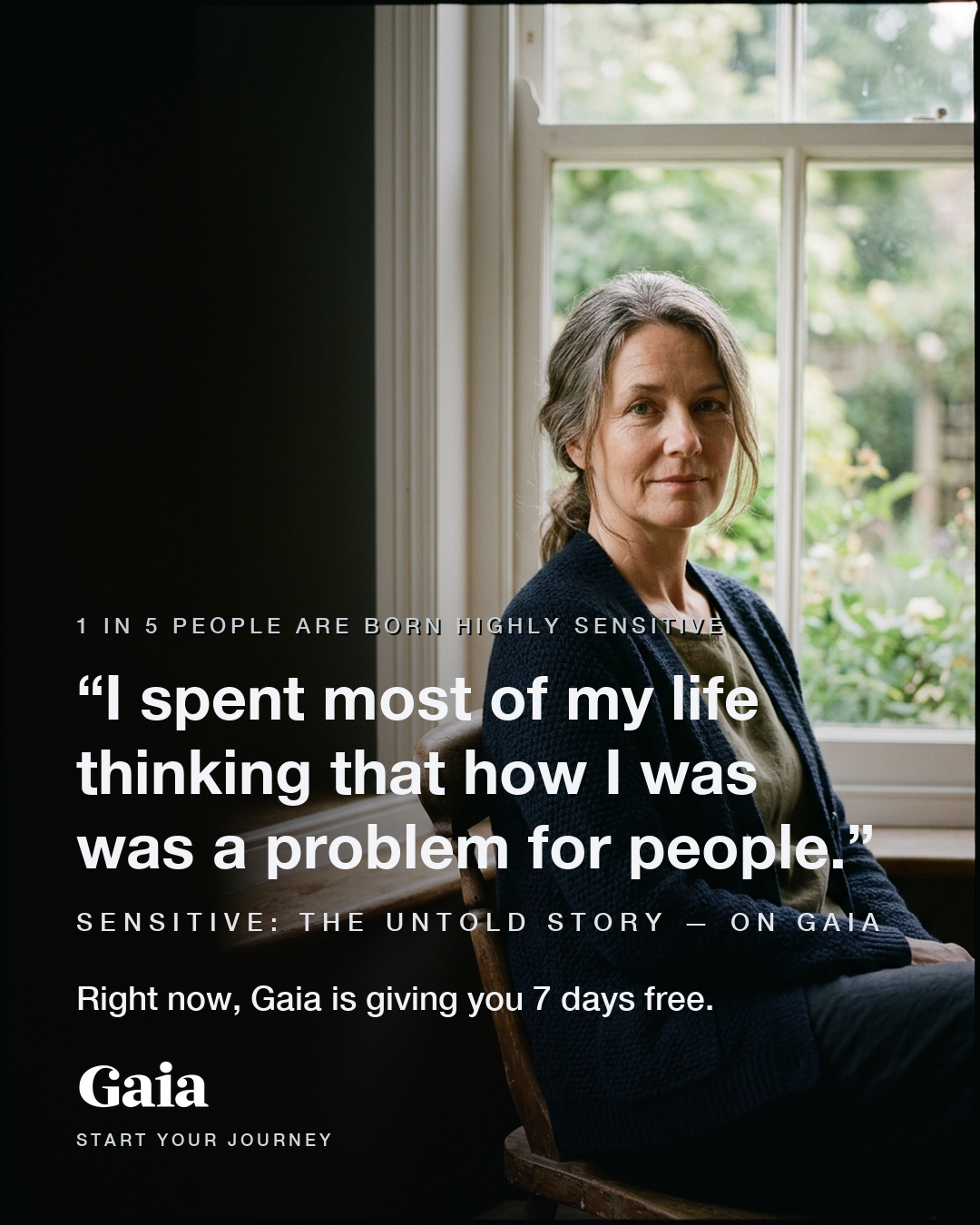 Gaia Facebook ad