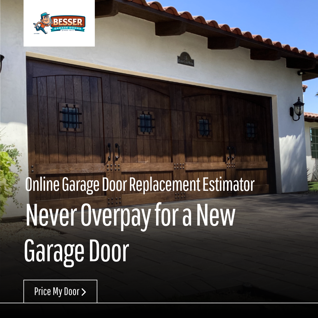Besser Garage Doors Facebook ad: Affordable Garage Doors Await!