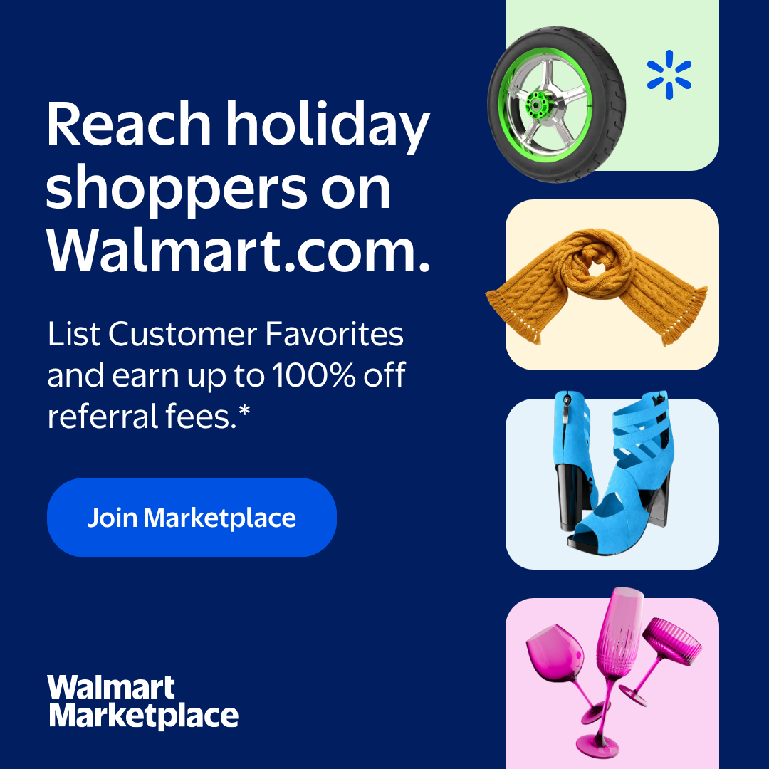 Walmart Marketplace Facebook ad