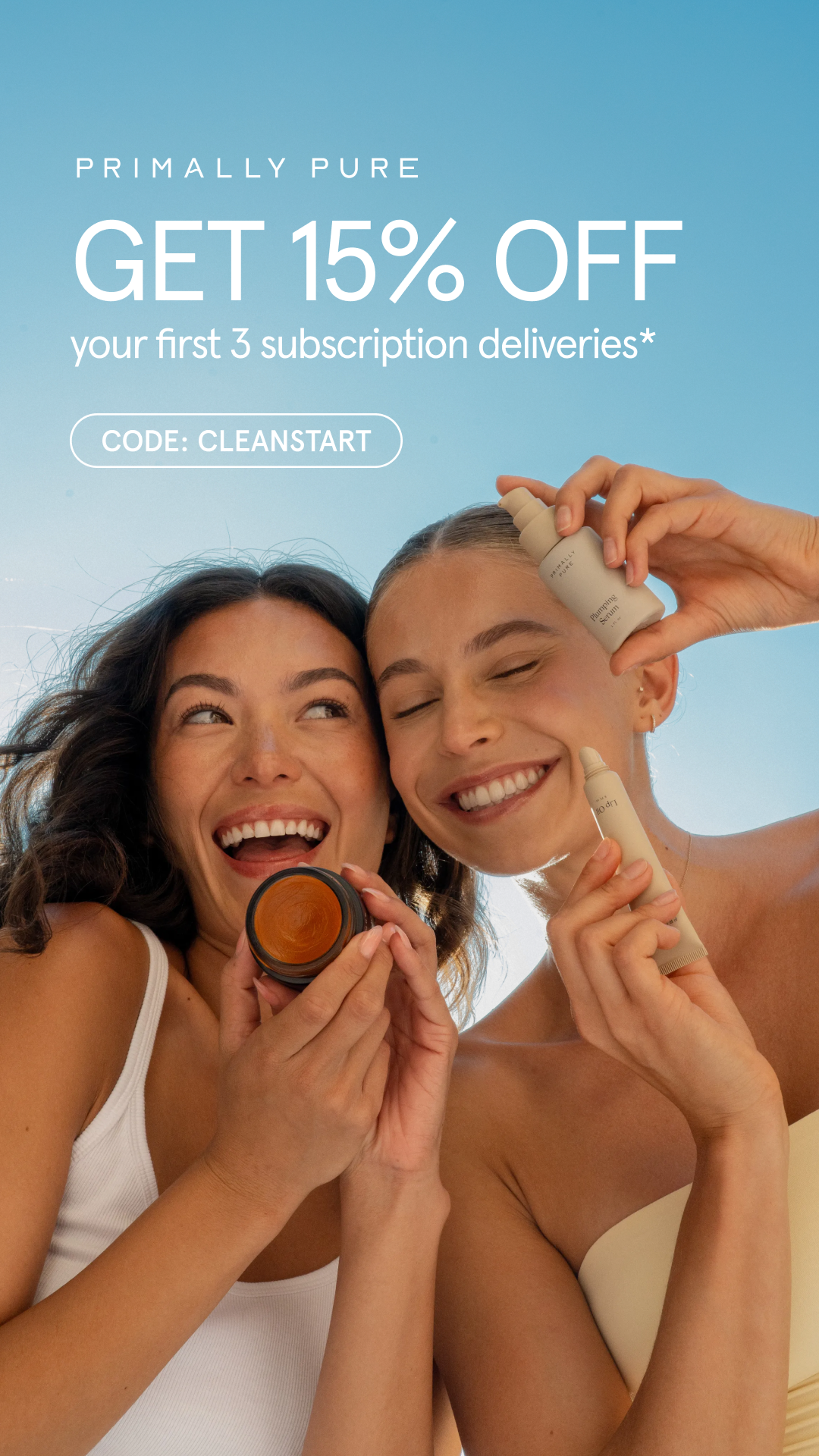 Primally Pure Skincare Facebook ad
