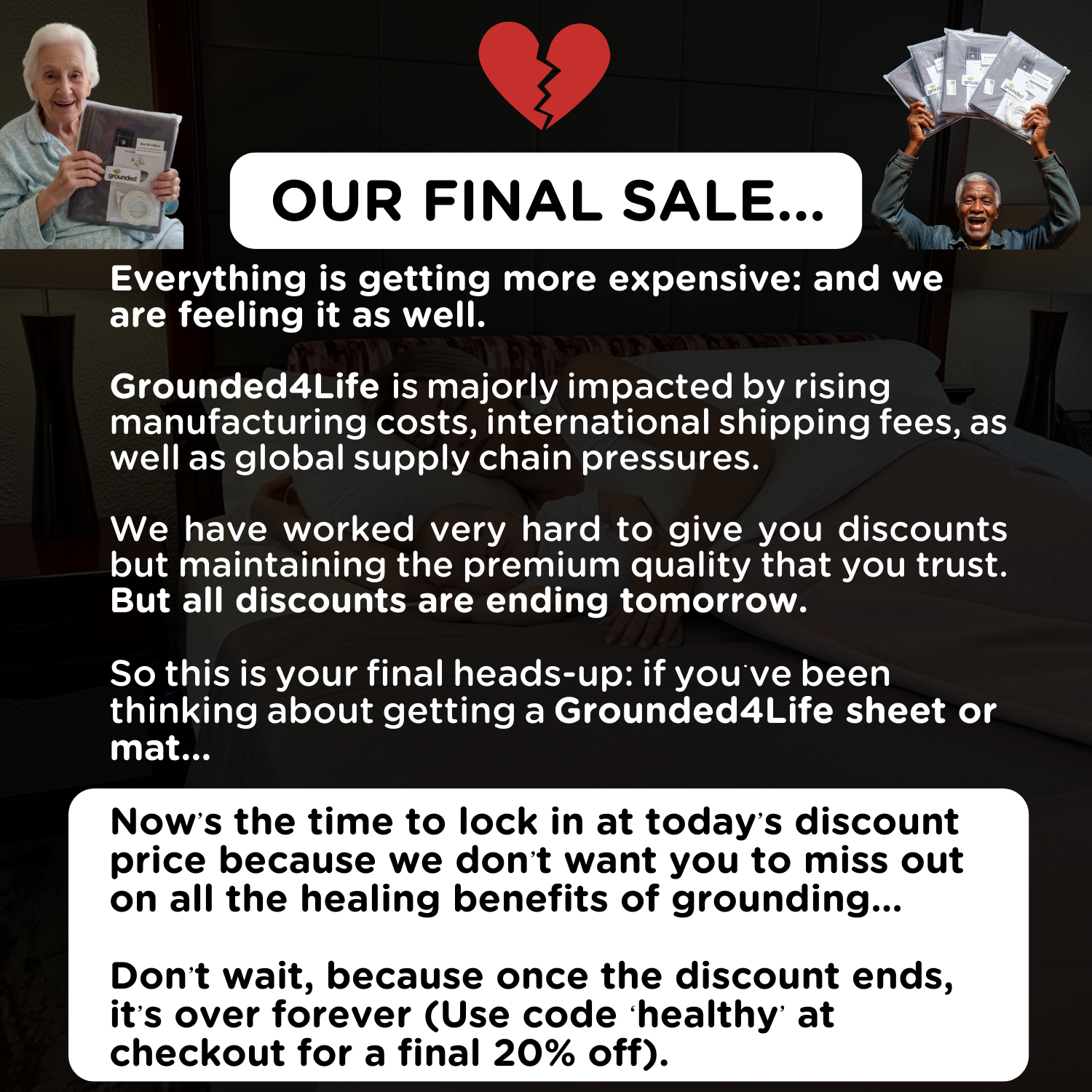 Grounded4Life Facebook ad