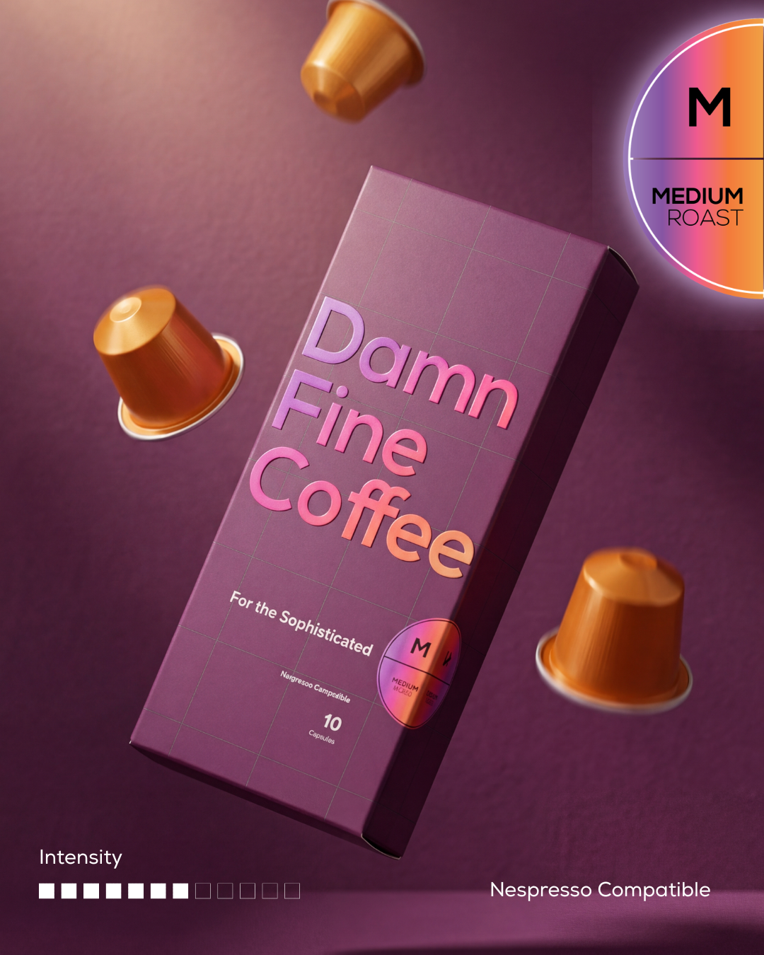 Damnfinecoffee Facebook ad: Damn Fine Coffee Capsule Collection
