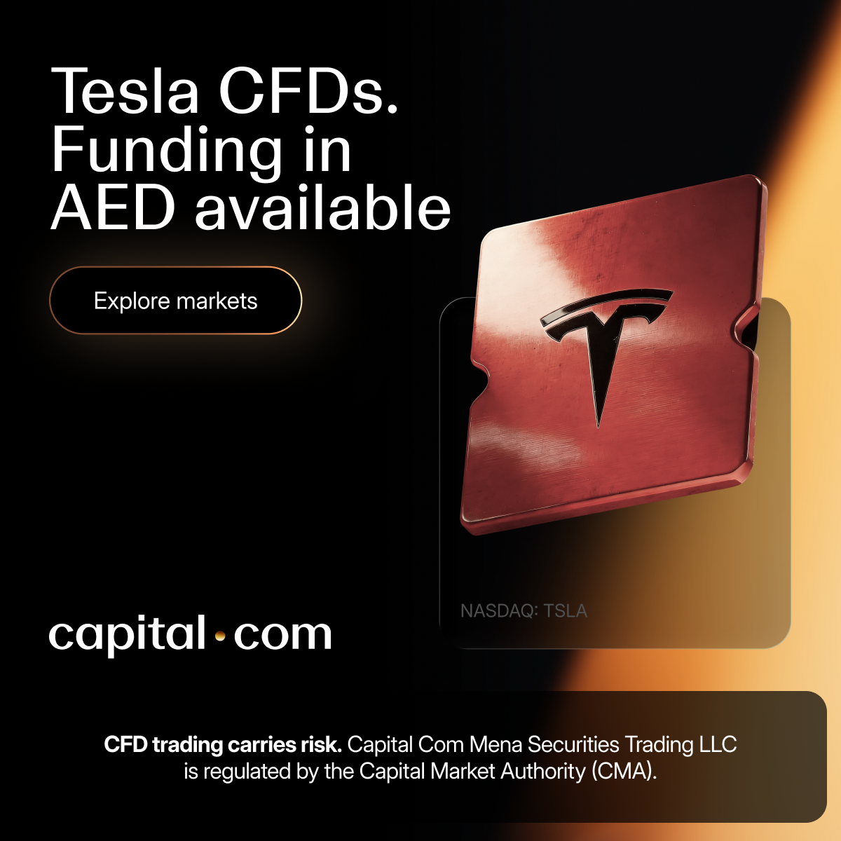 Capital.com.MENA Facebook ad