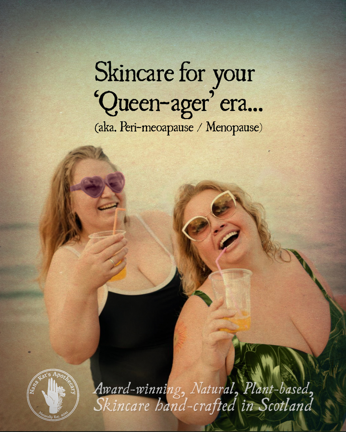Nana Kats Apothecary Facebook ad: We don’t make anti-ageing skincare.