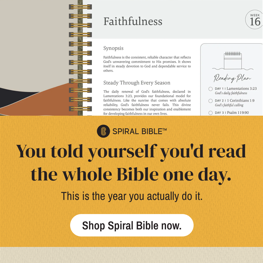 Spiral Bible Facebook ad