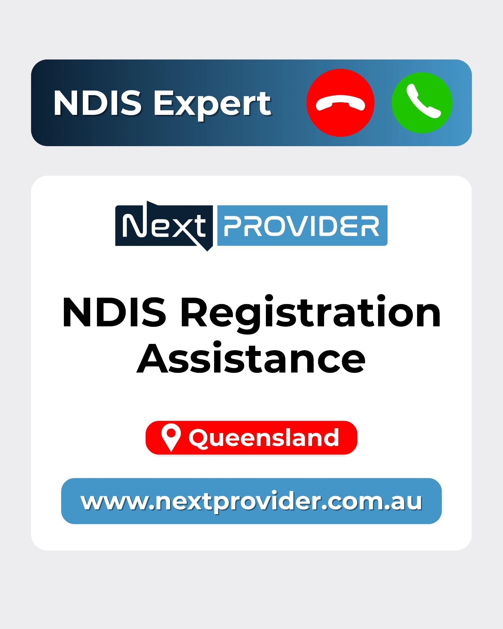 Next Provider Facebook ad