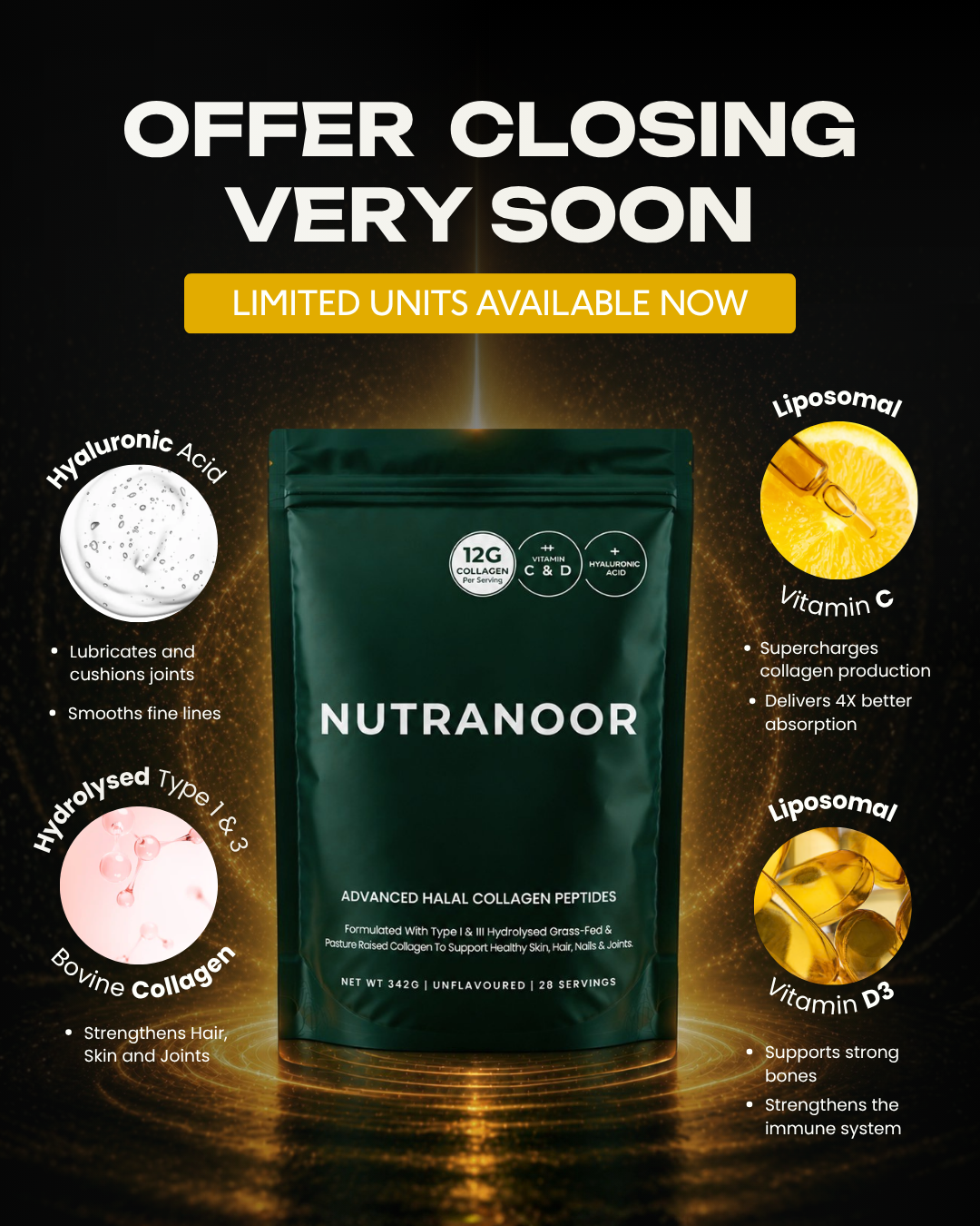 Nutranoorco Facebook ad from May 14, 2026