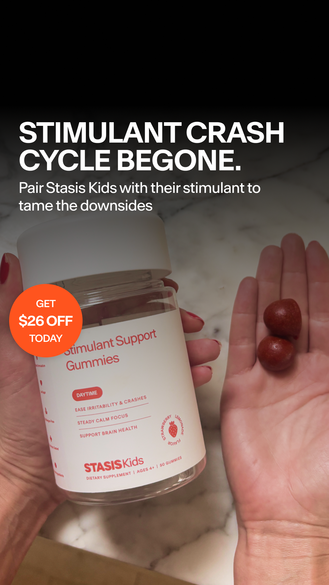 Stasis Kids Facebook ad