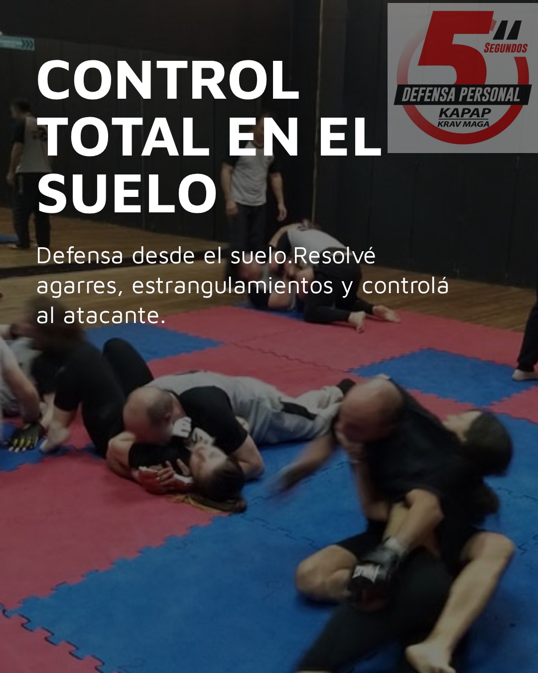 5 Segundos Defensa Personal Kapap Krav Maga Facebook ad: Clases de Defensa Personal a Domicilio individuales y…