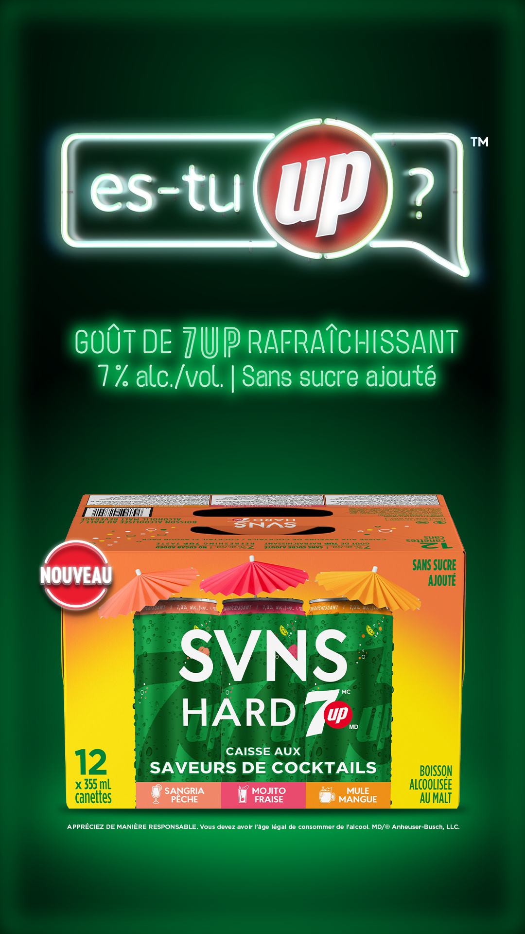 SVNS Hard 7UP Facebook ad