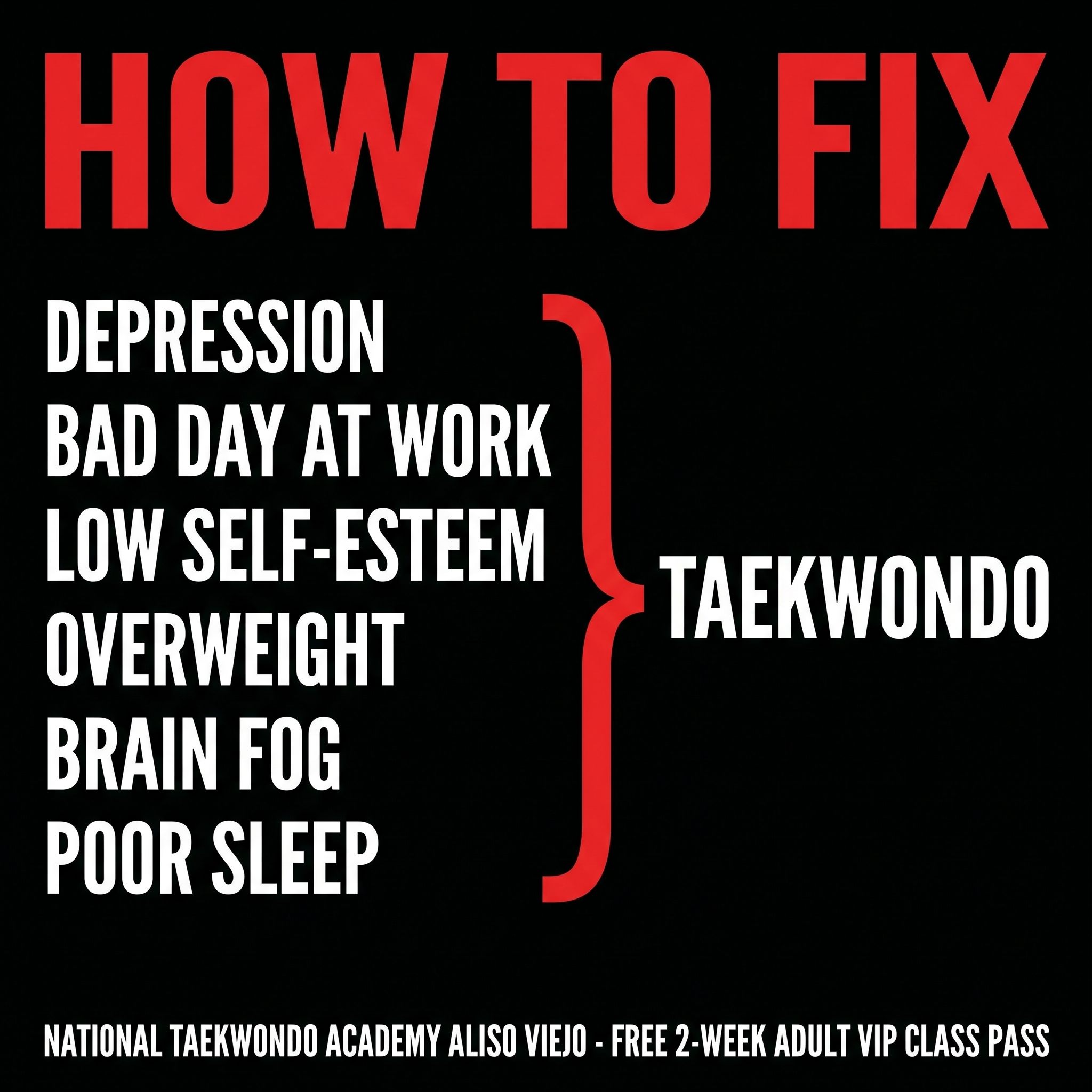National Taekwondo Academy Aliso Viejo Facebook ad