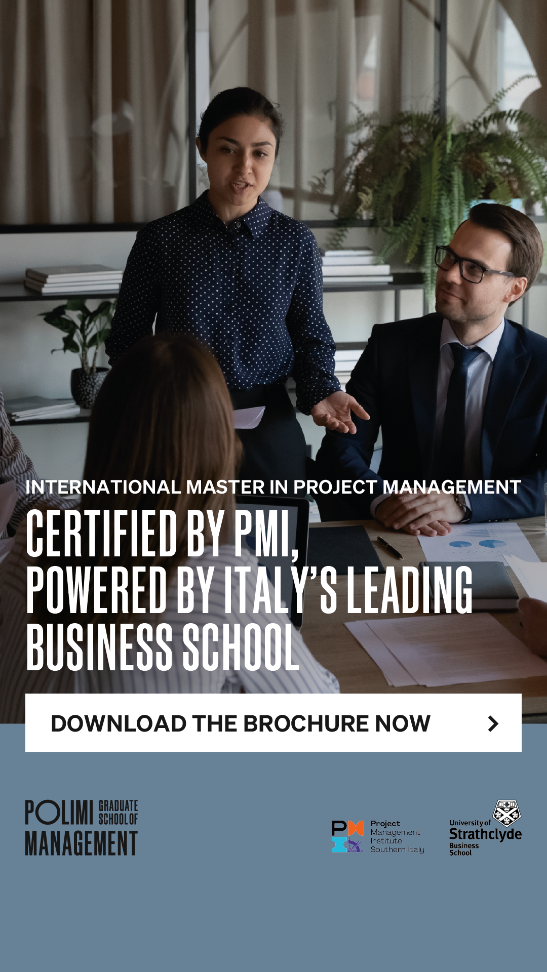 POLIMI Graduate School of Management Facebook ad
