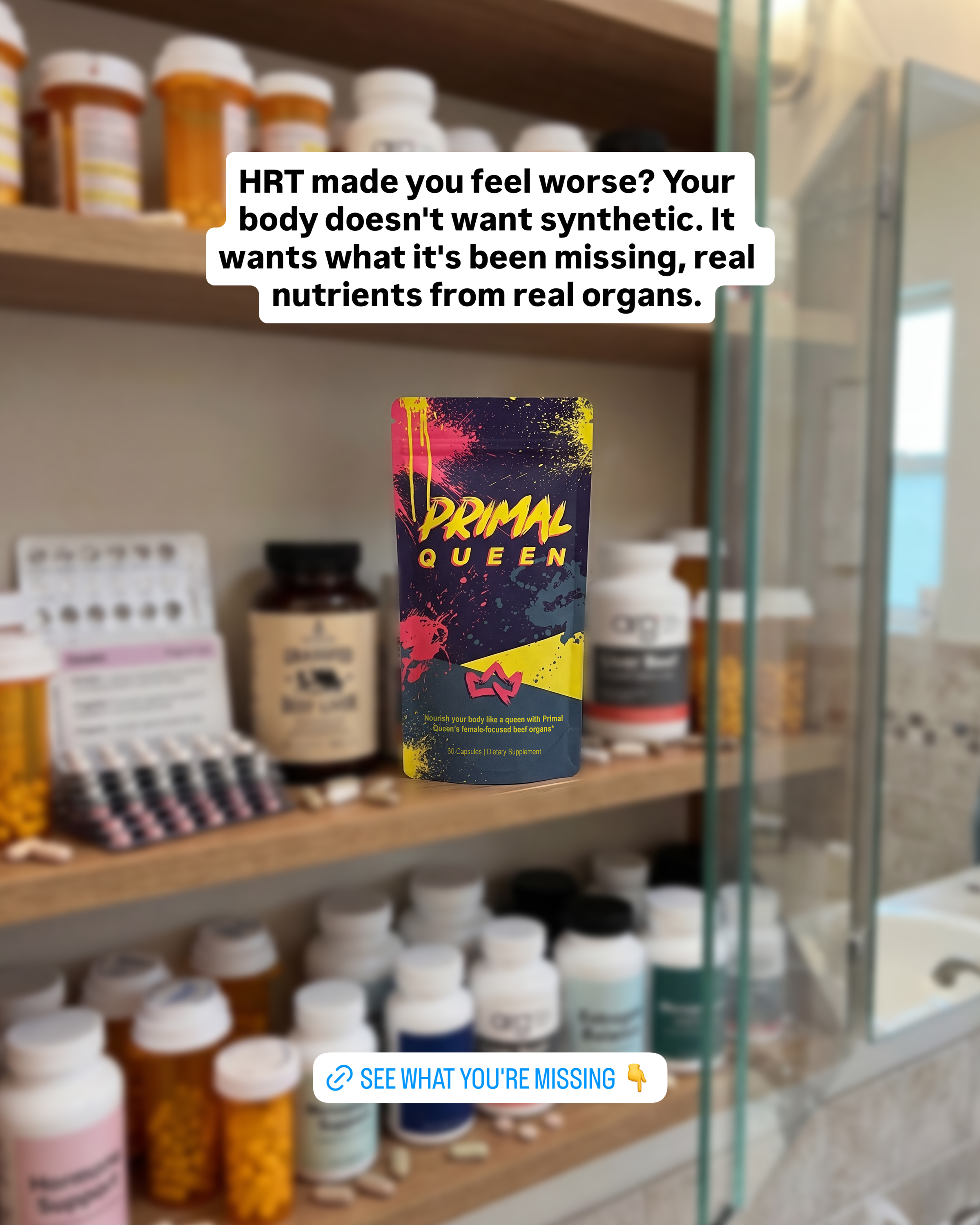 Primal Queen Facebook ad