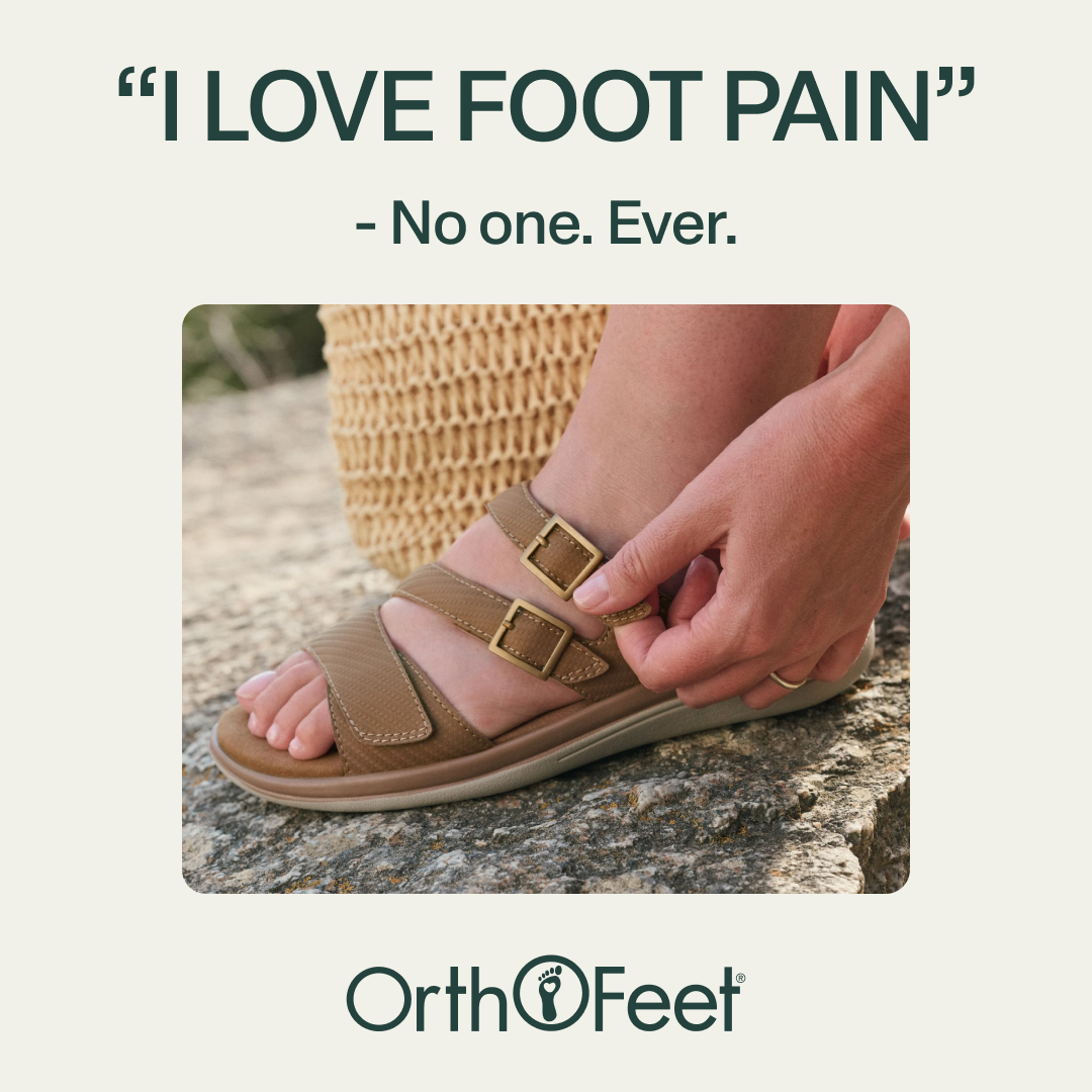 Orthofeet Facebook ad