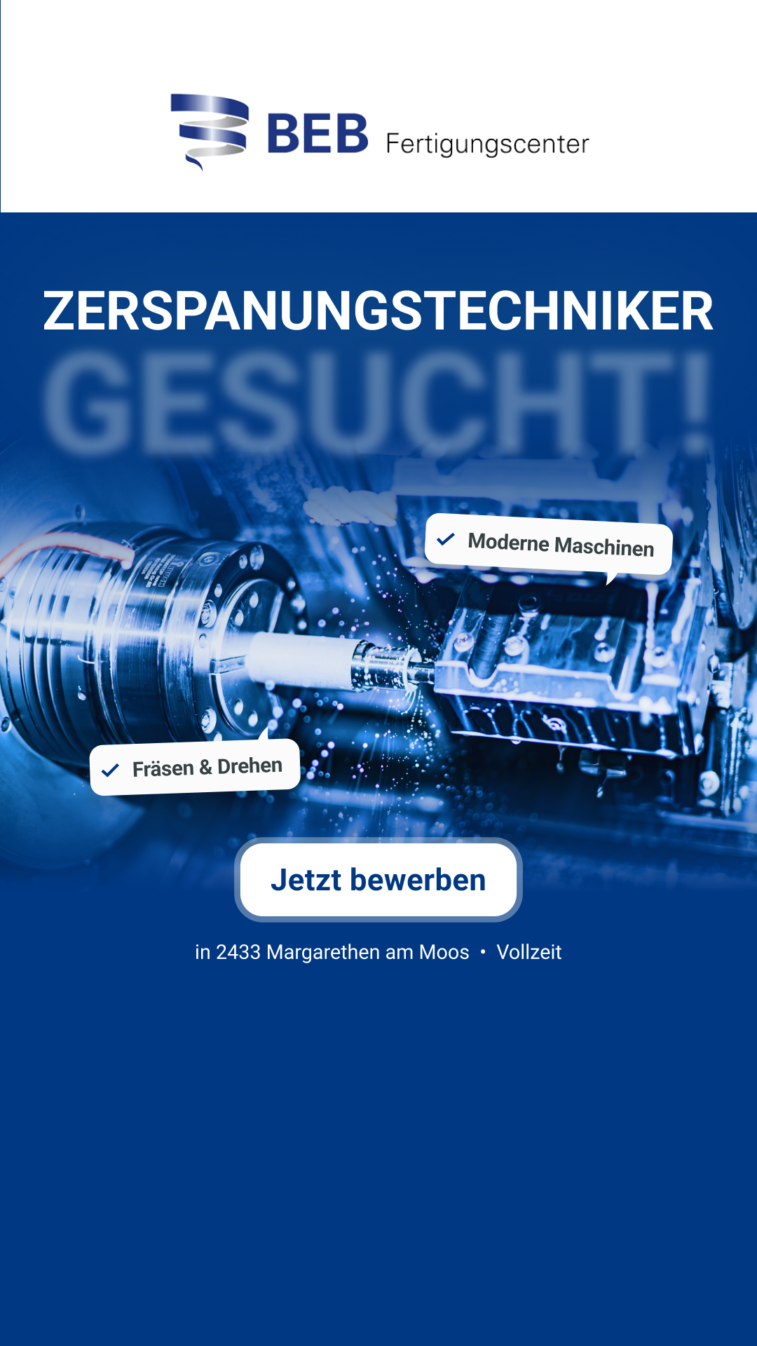 JobUnity.Austria Facebook ad from Mar 29, 2026
