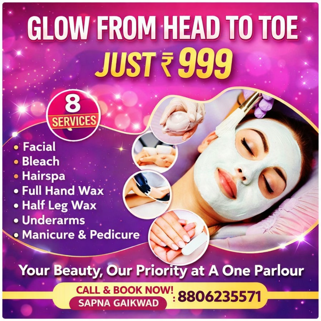 A Perfect saloon Facebook ad
