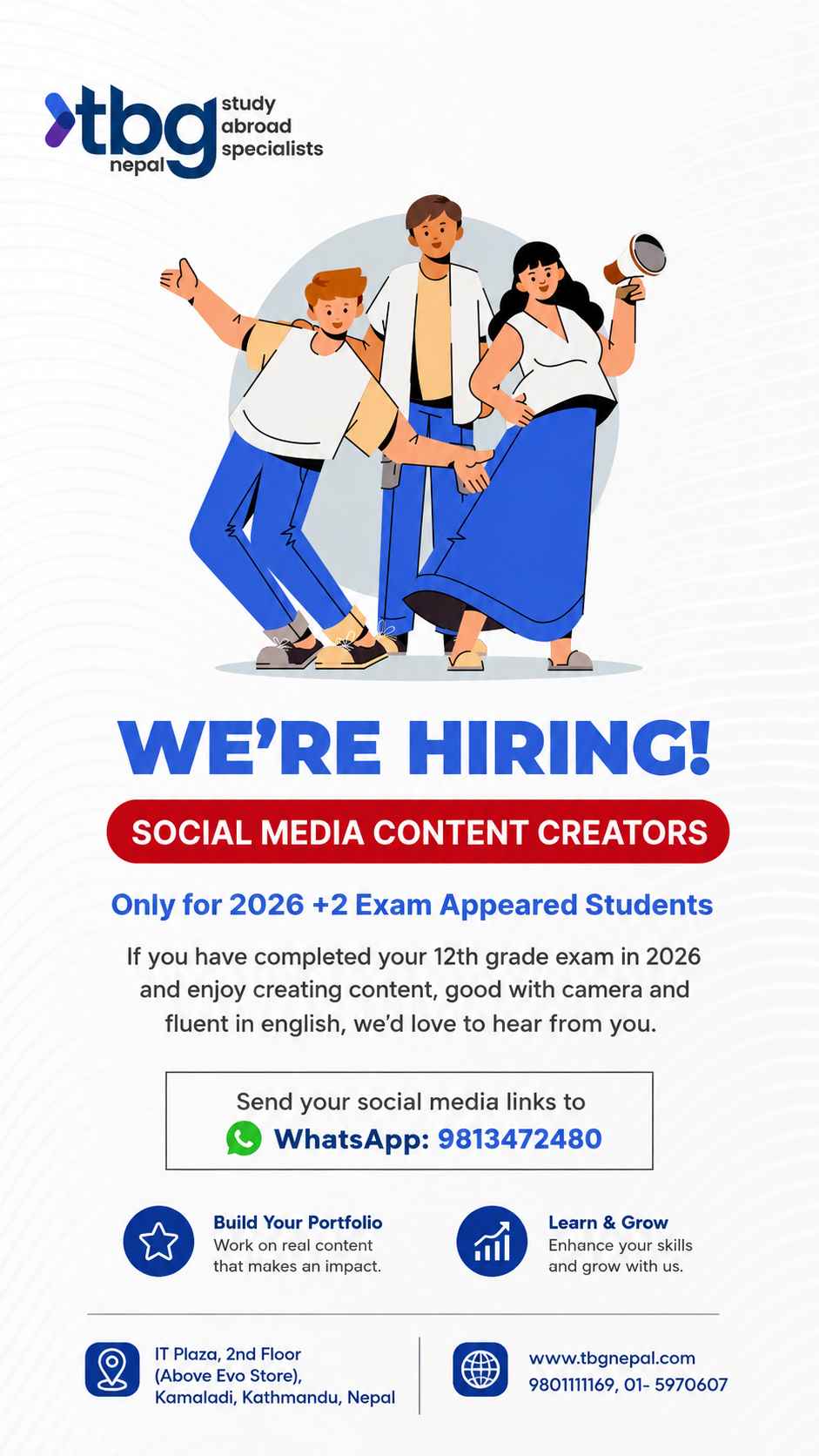 TBG Nepal Education Consultancy Facebook ad