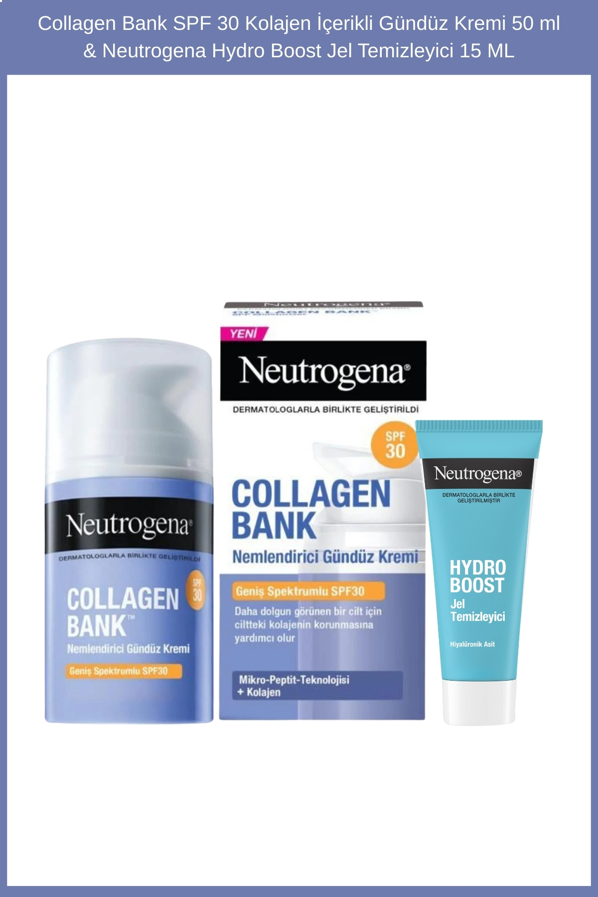 Neutrogena Facebook ad: Yeni Neutrogena Collagen Bank Dudak Dolgunlaştırıcı Balm…