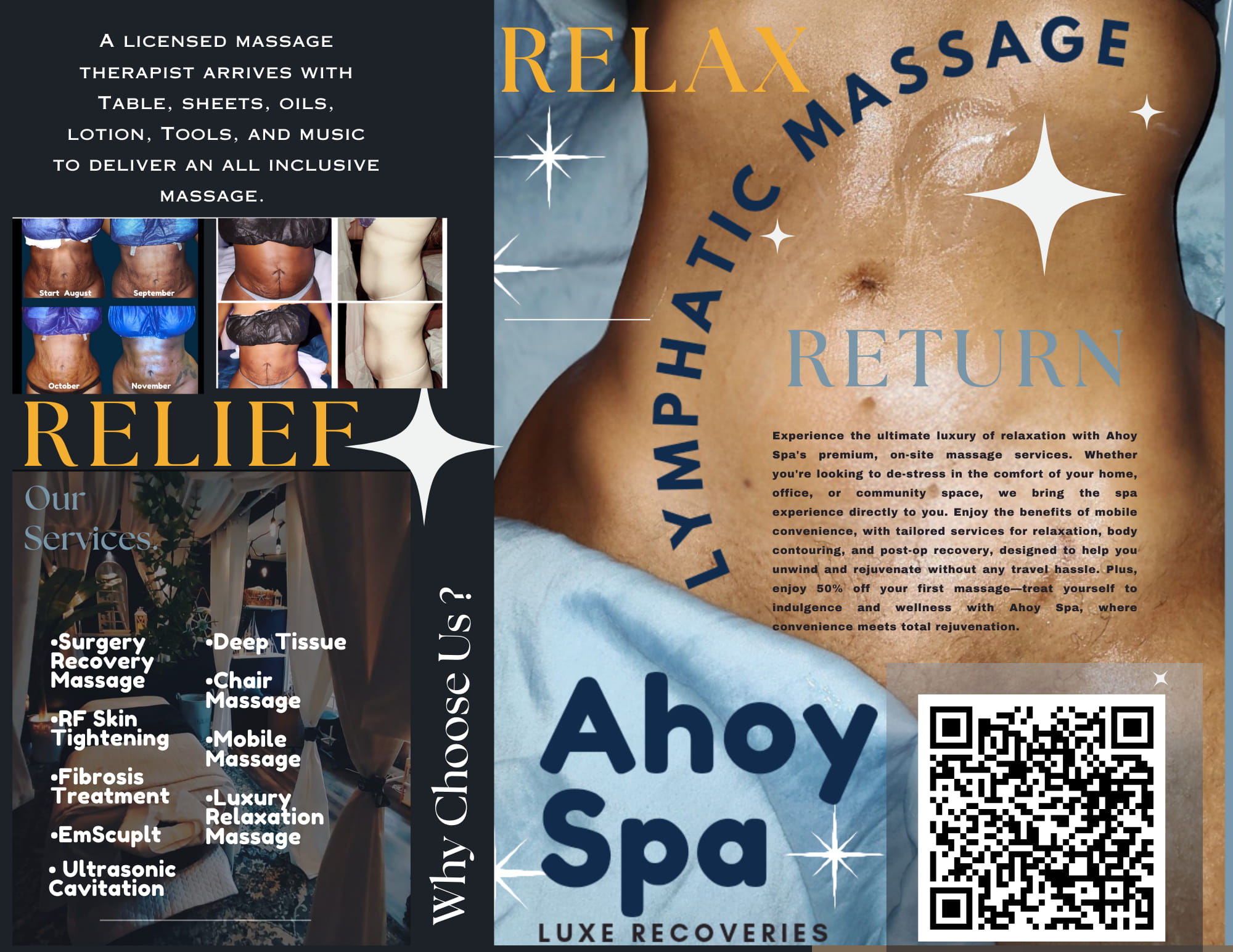 St Louis Cosmetic Surgery Recovery at Ahoy Spa Facebook ad from Sep 29, 2025