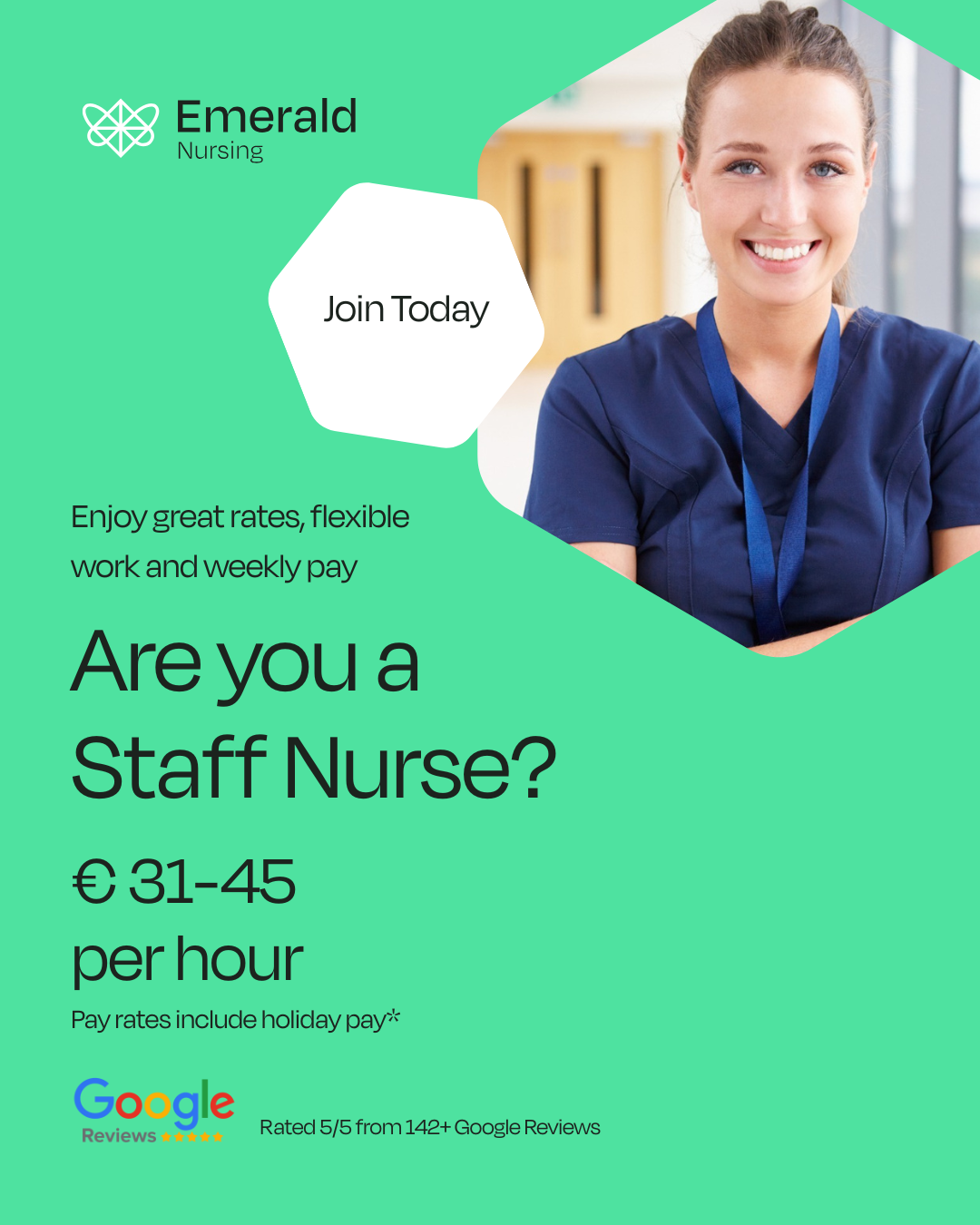 Emerald Nursing Facebook ad