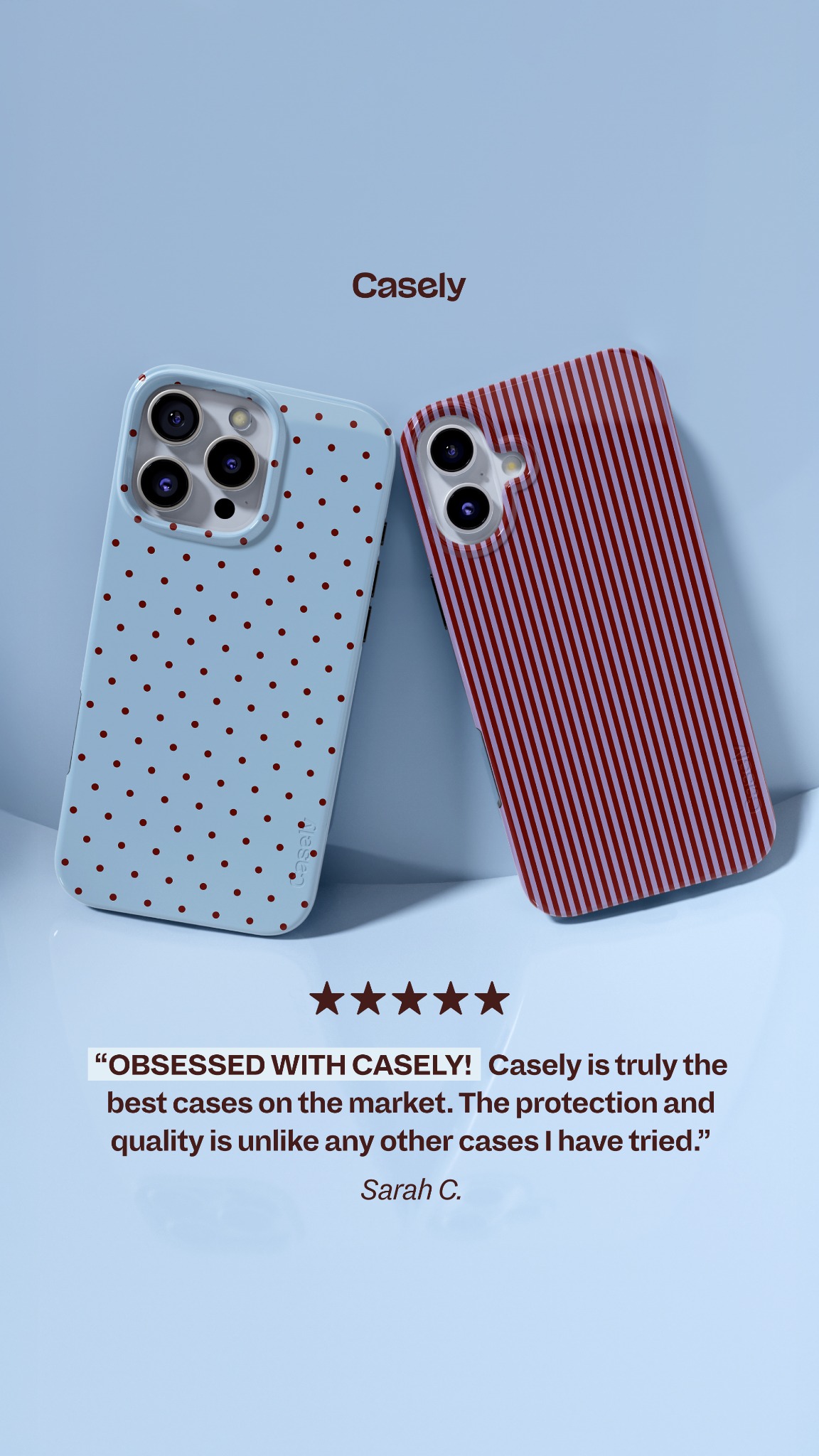 Casely Facebook ad