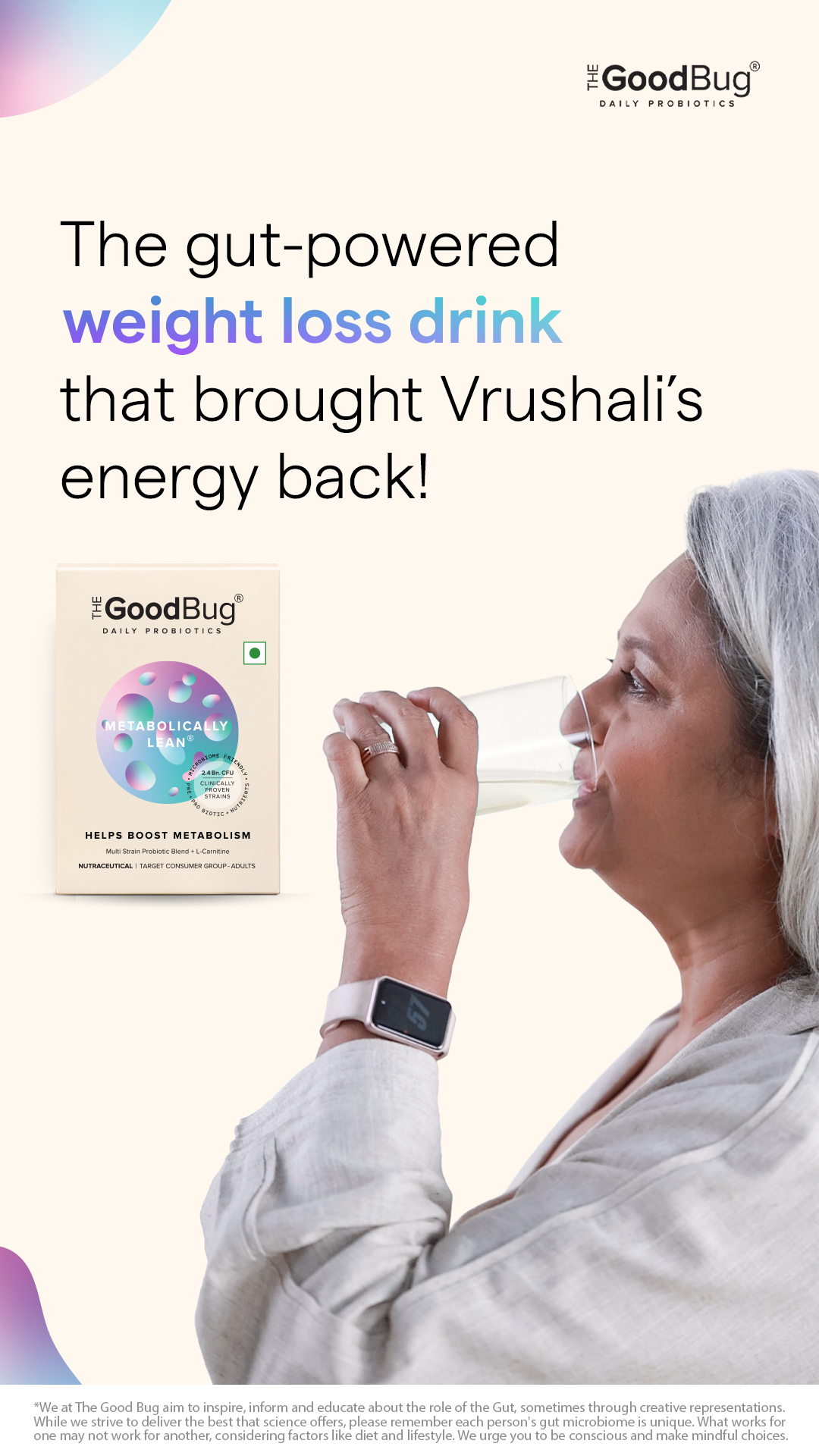 True Stories by The Good Bug Facebook ad from Dec 5, 2025