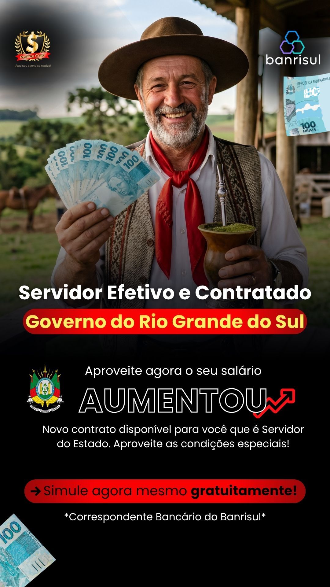 Realize Cred Facebook ad from Jun 19, 2026