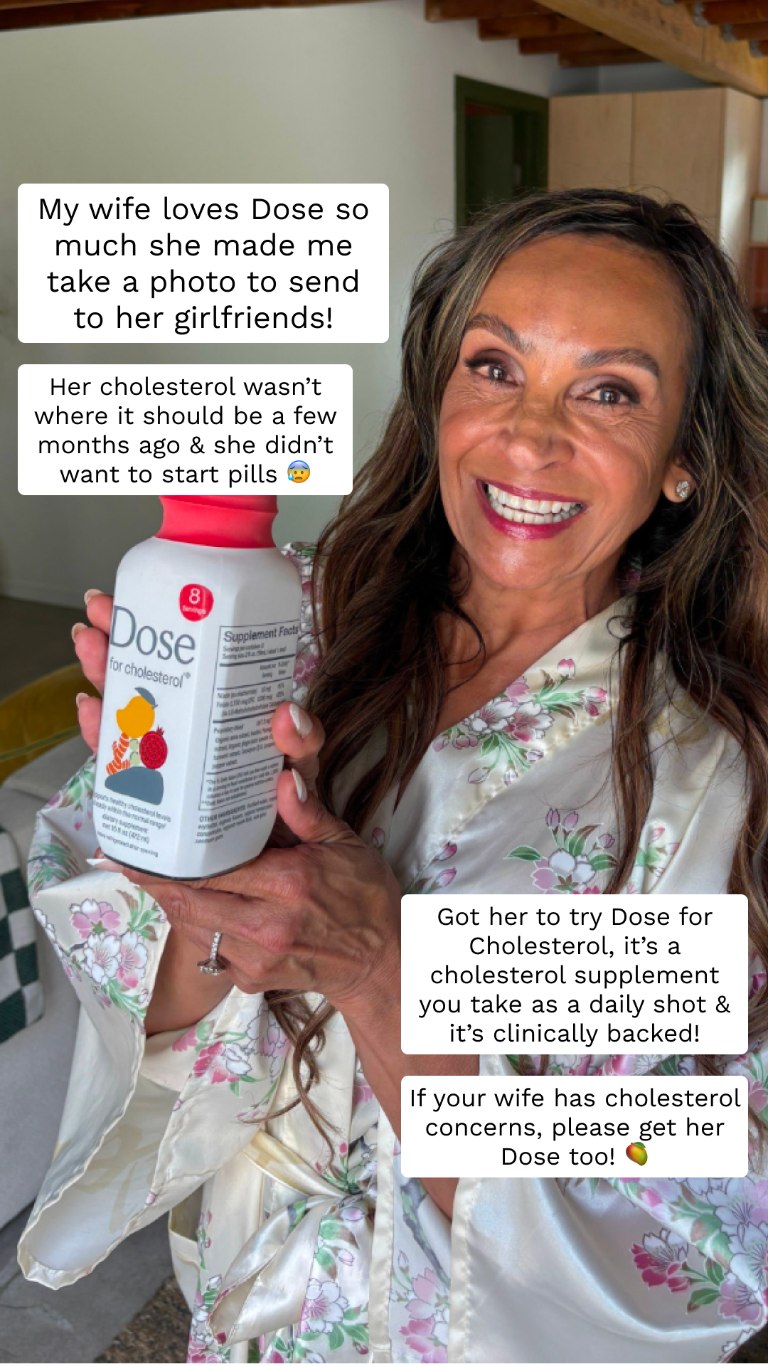 Dose for Cholesterol Facebook ad