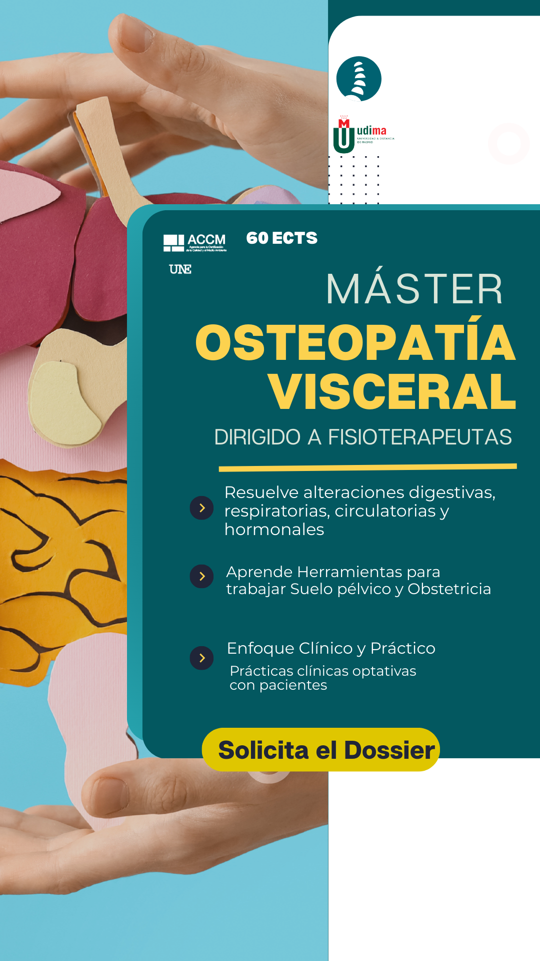 Escuela Osteopatía de Madrid Facebook ad from Feb 8, 2026