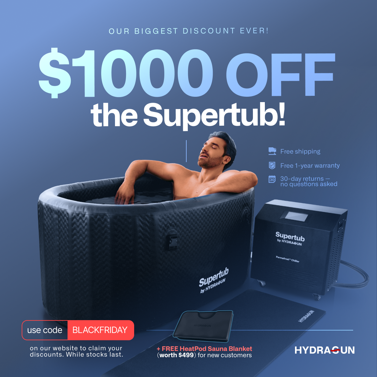 Hydragun Facebook ad