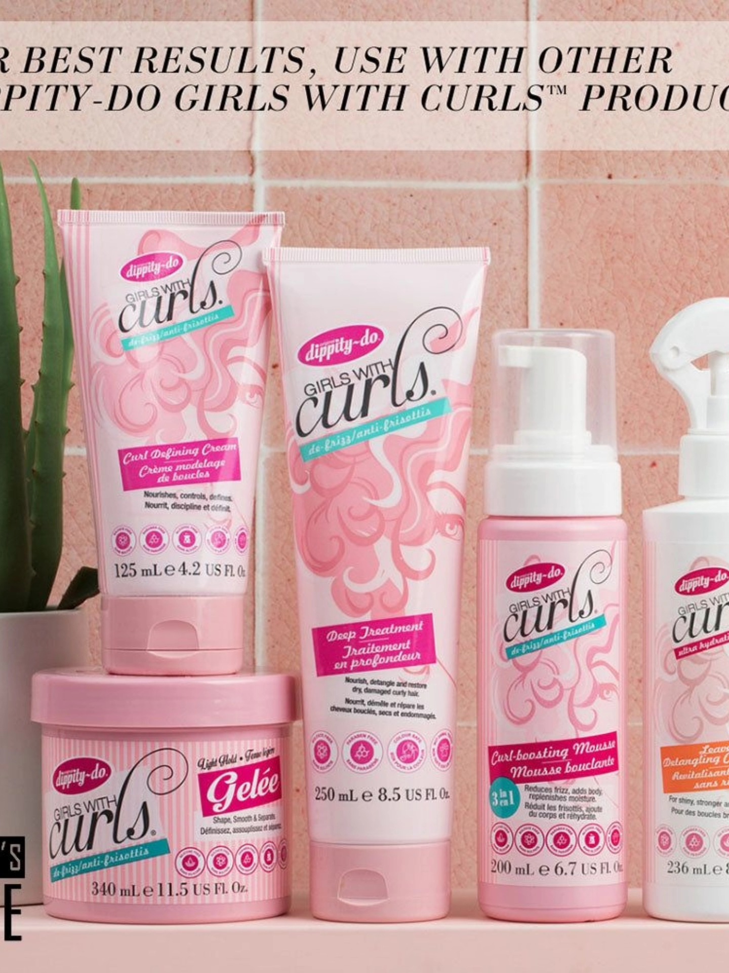 Jacky's STORE Facebook ad: Girls with Curls by Dippity Do