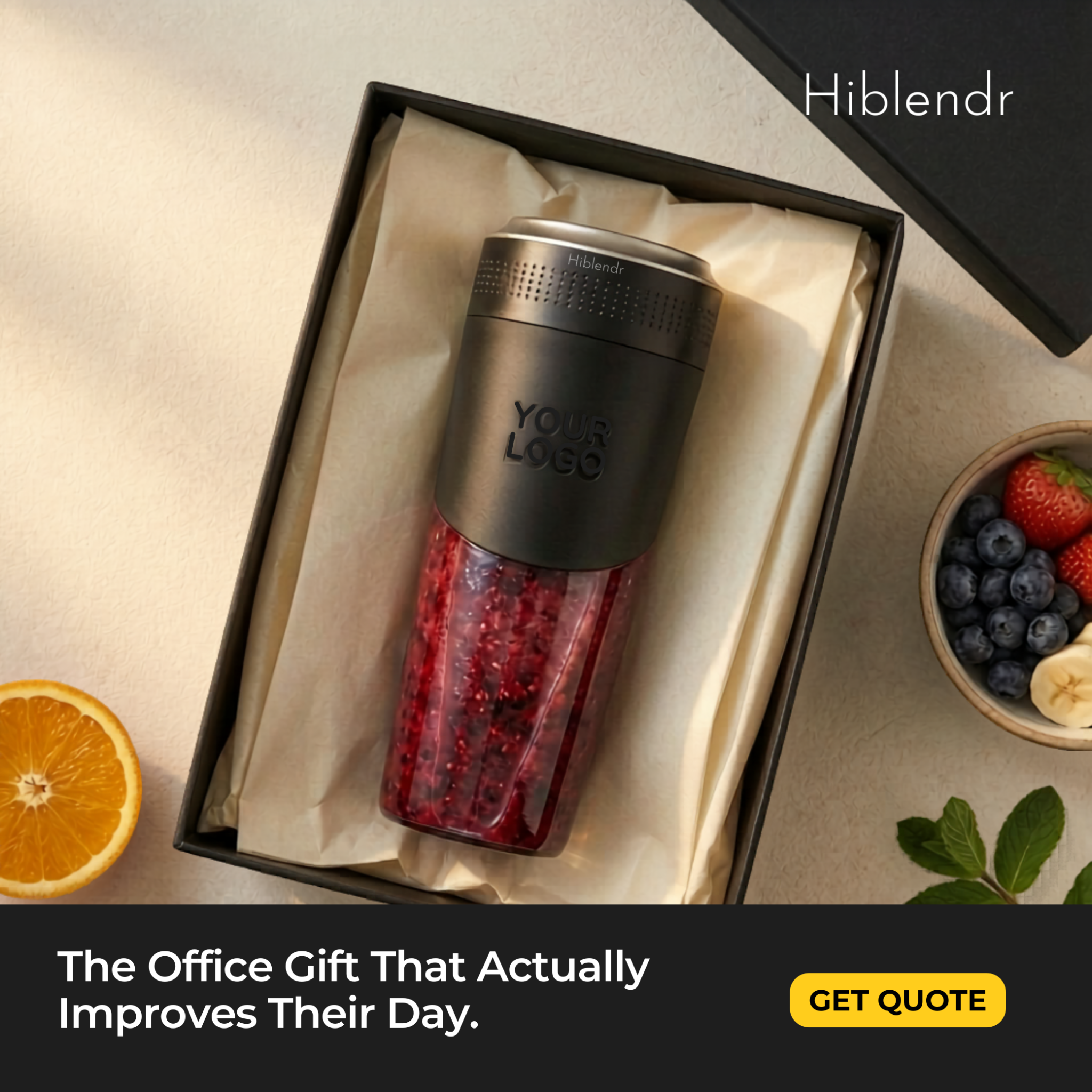 Hiblendr Facebook ad
