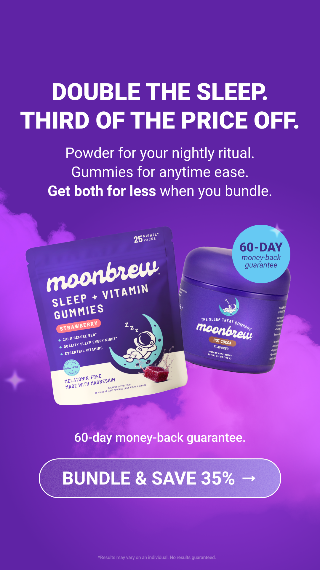 MoonBrew Facebook ad