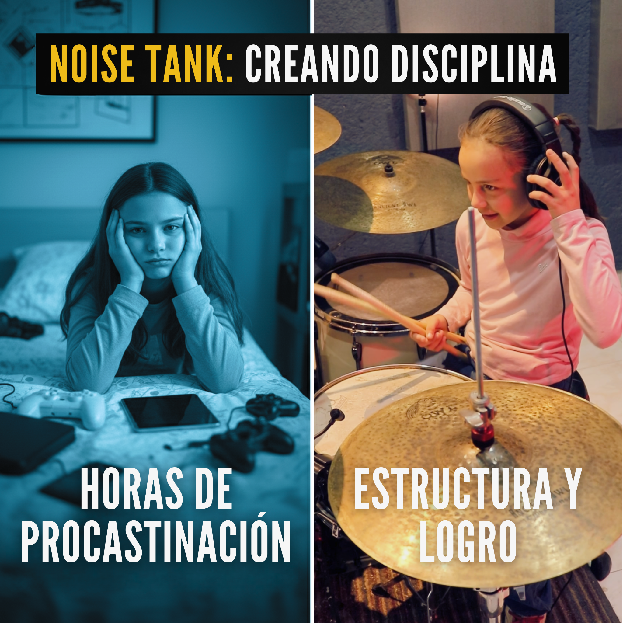 Noise Tank Academia de Música Facebook ad: Ubicados sobre Bernardo Quintana a minutos de Plaza…