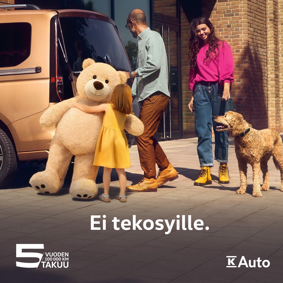 Volkswagen Facebook ad: Nyt Suomen ostetuin 7-paikkainen tila-auto, Volkswagen…